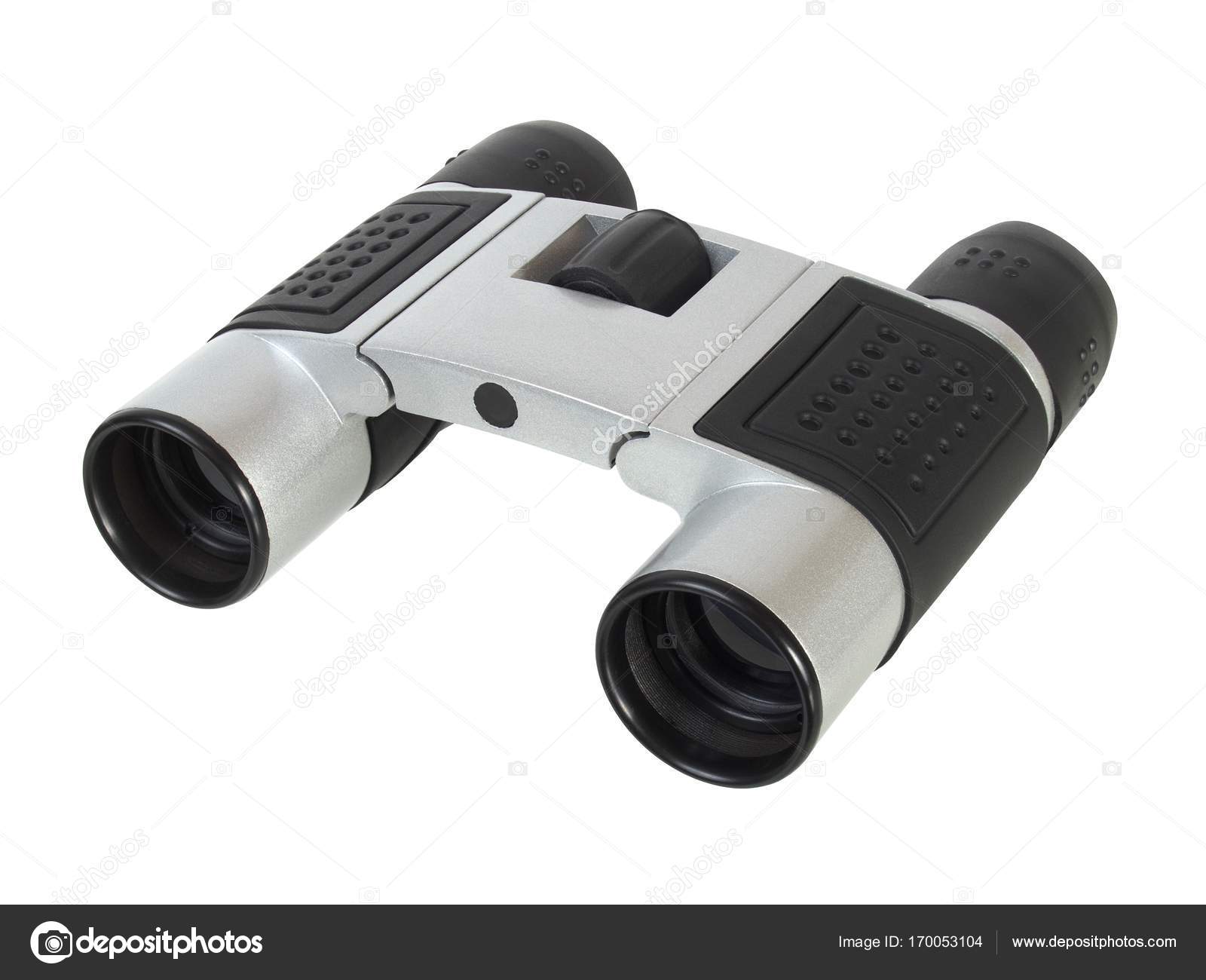 Small binoculars on white — Stock Photo © phodopus #170053104