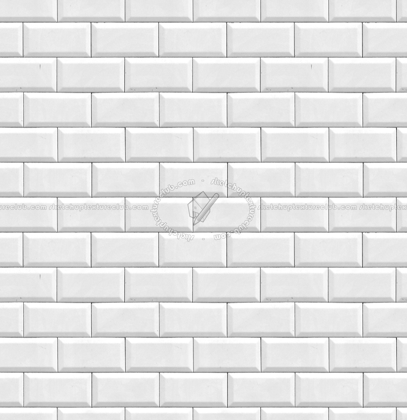 white brick seamless texture