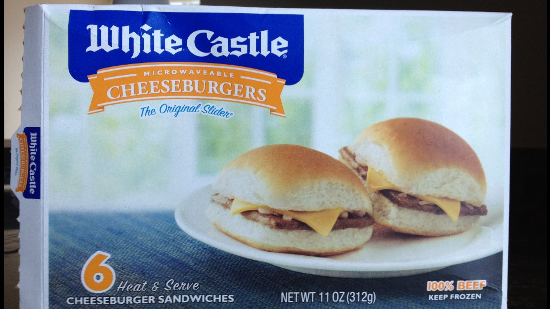 Cold Man Tom's Nuke It - White Castle Microwaveable Cheeseburgers ...