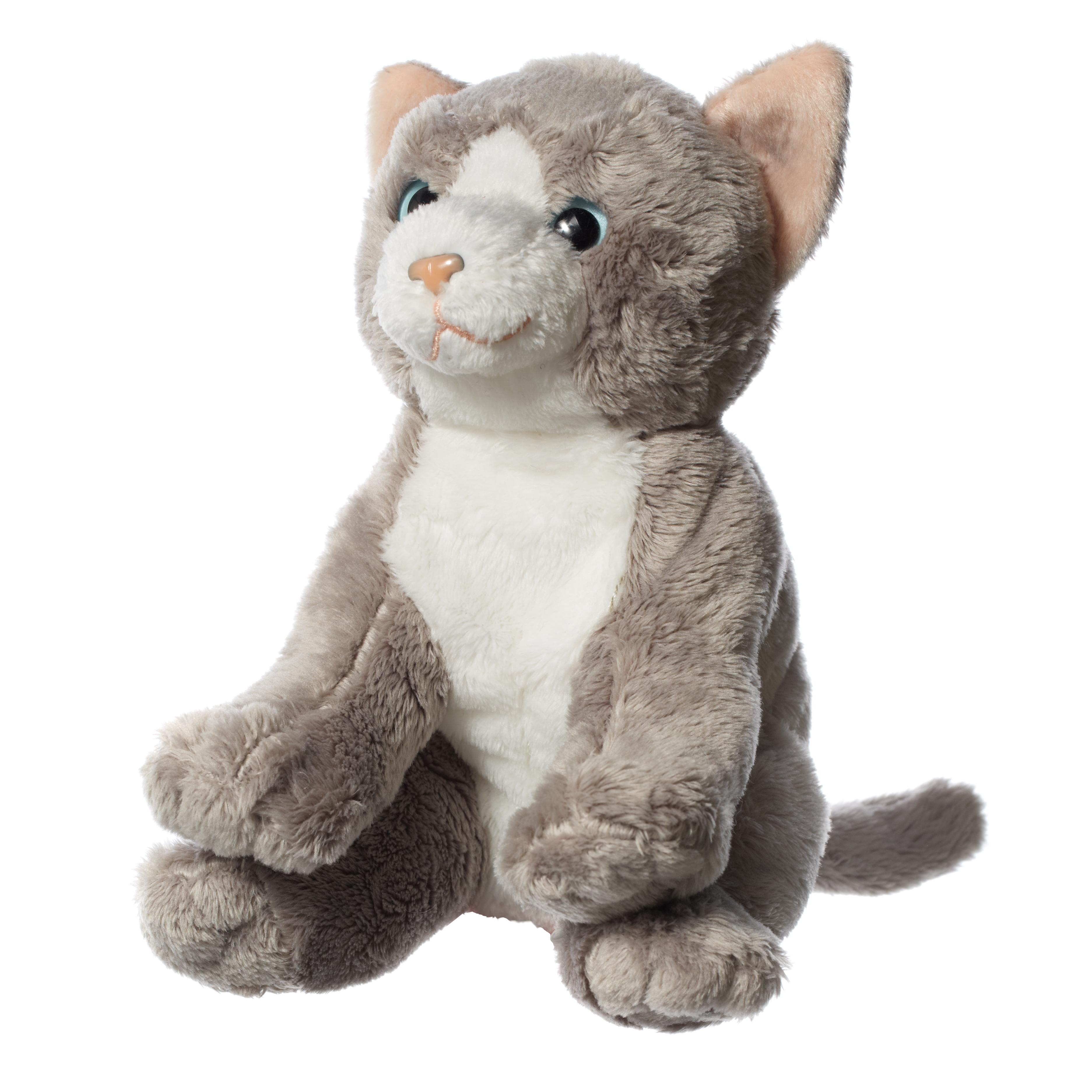 Hamleys 6-Inch Grey & White Cat Soft Toy - £9.00 - Hamleys for Toys ...