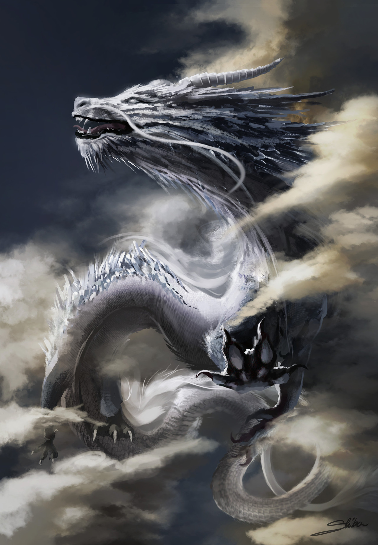 The Dragon Within — Chinese Dragon by Aleksandra Skiba