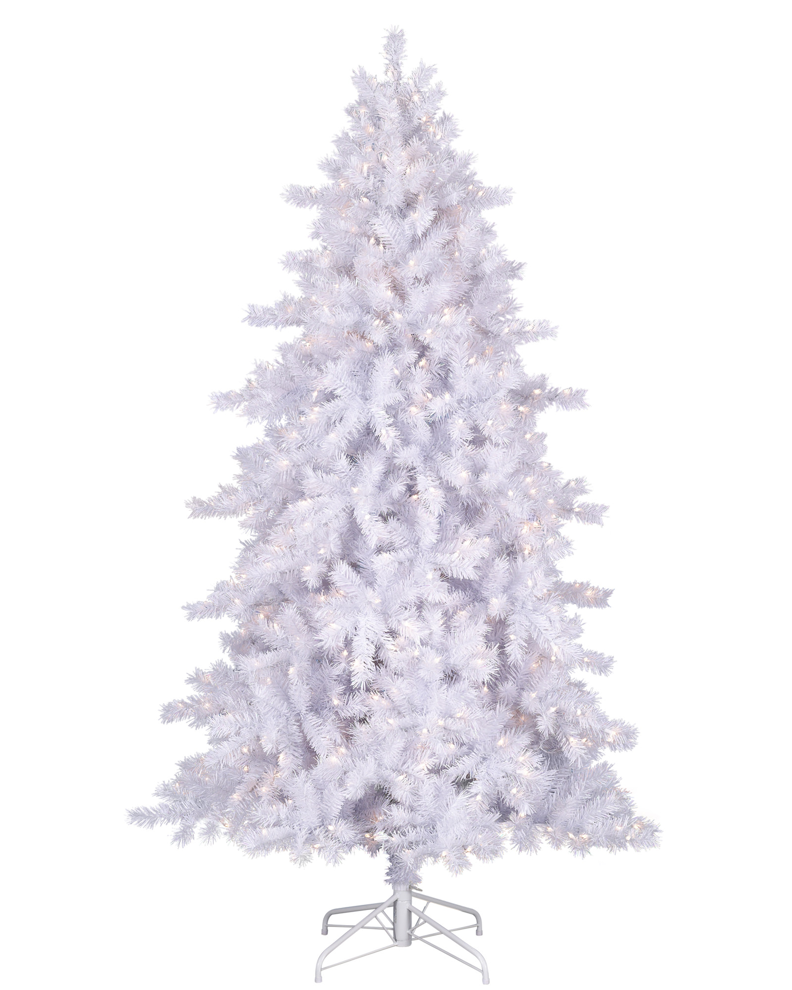 Moonlight White Tinsel Artificial Christmas Tree | Treetopia