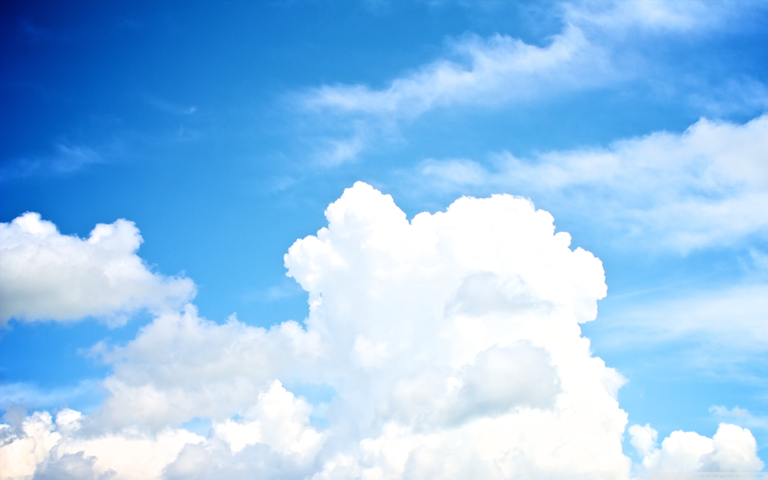 White Clouds In The Sky ❤ 4K HD Desktop Wallpaper for 4K Ultra HD ...