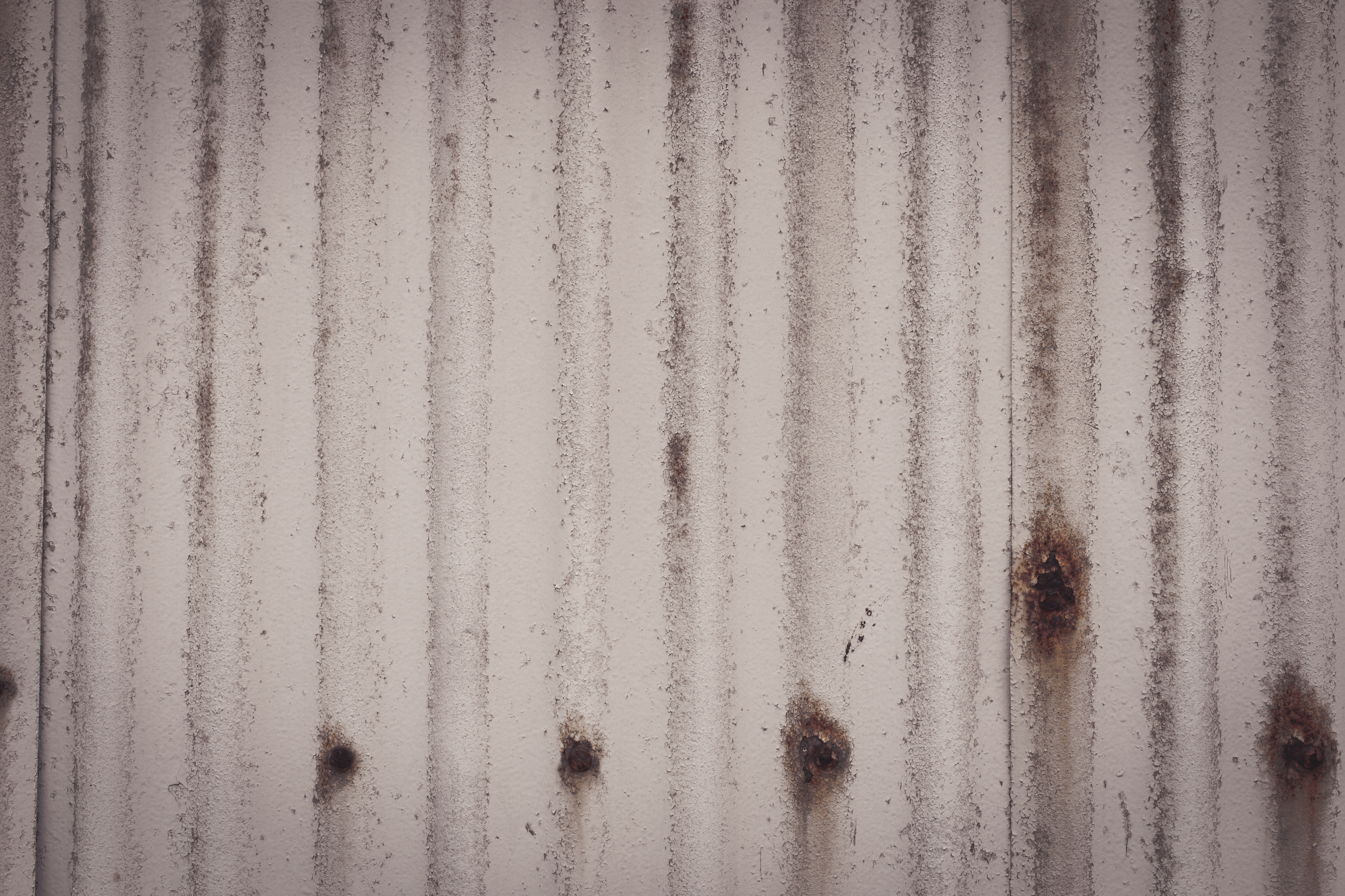 White corrugated metal texture photo