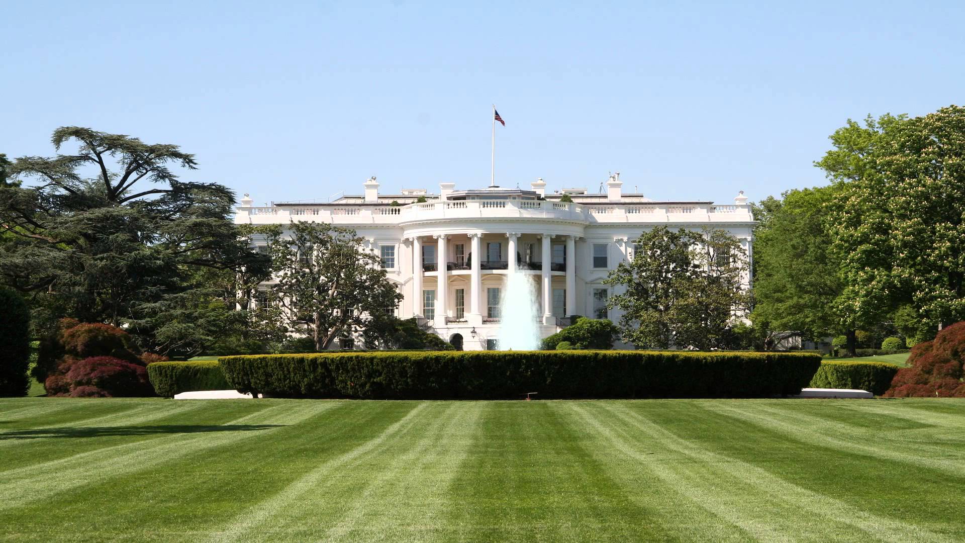 White House Front Lawn - Background - YouTube