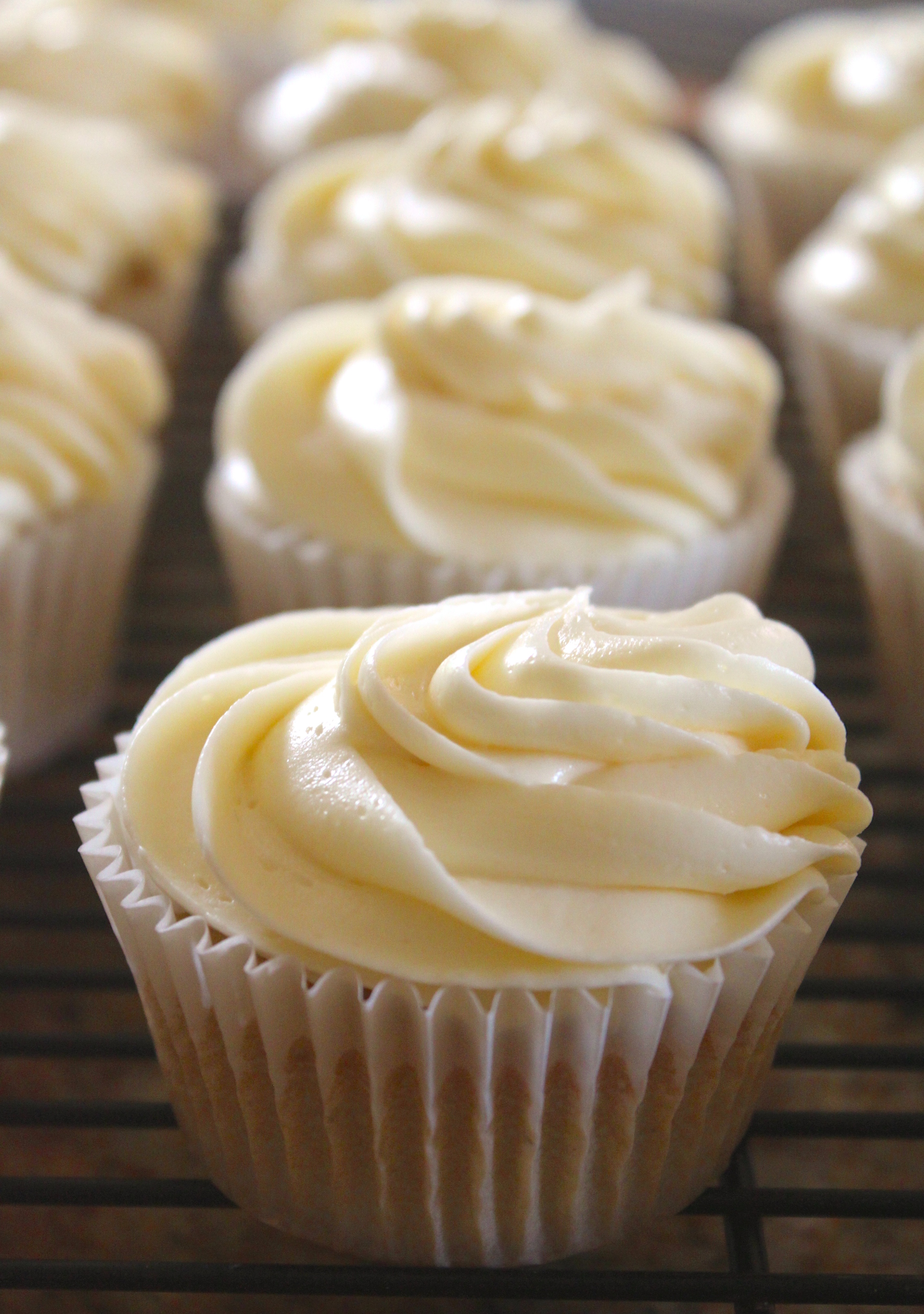 White Russian Cupcakes with Vodka Buttercream Icing - Christina's Cucina