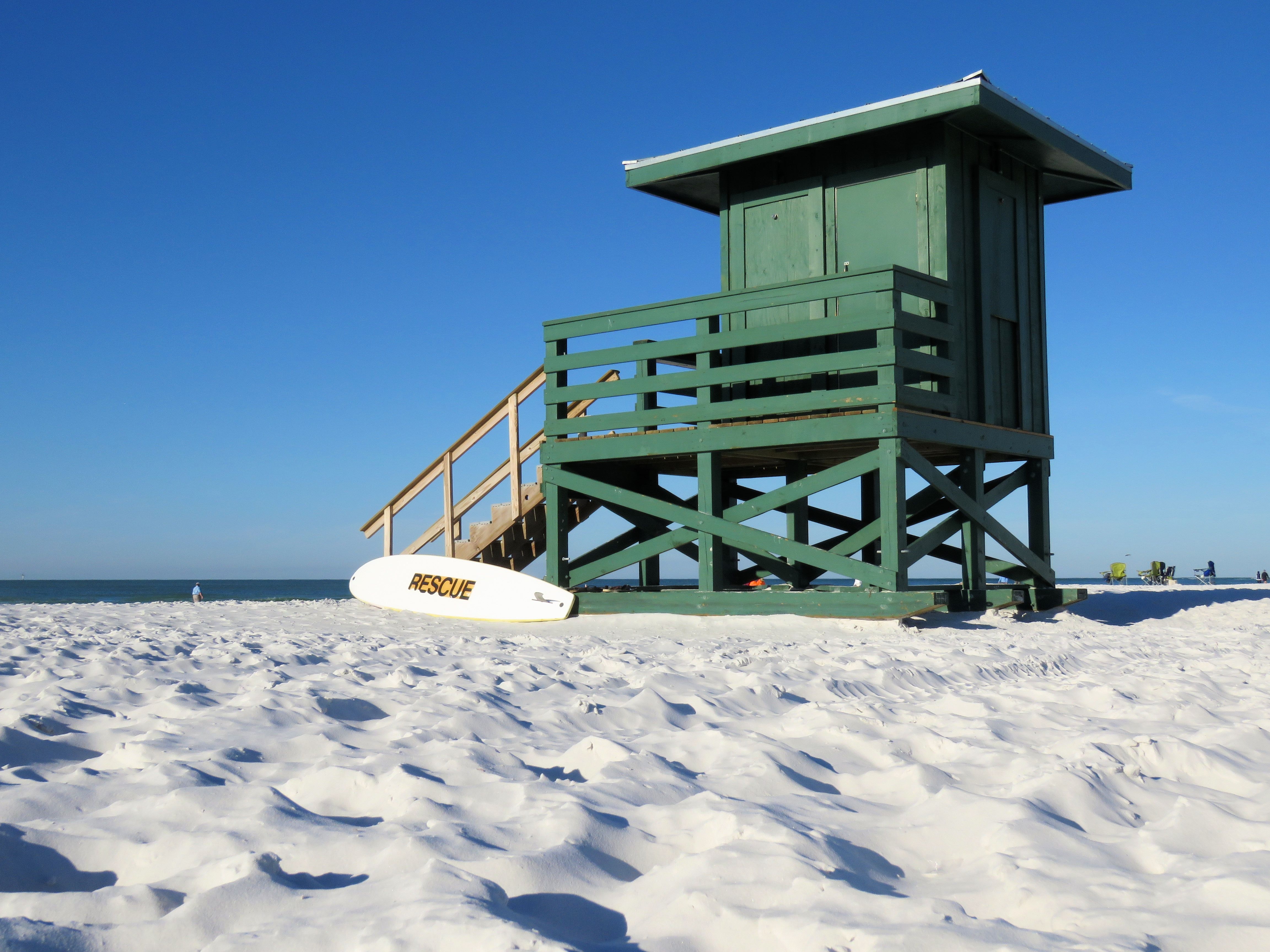 Free stock photo of beach, florida, lifeguard station