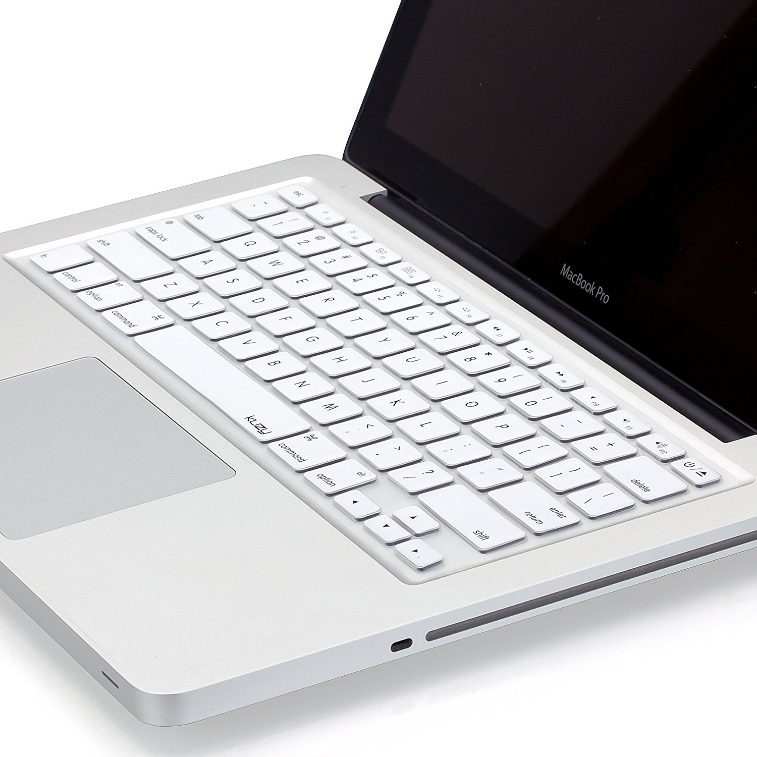 Amazon.com: Kuzy WHITE Keyboard Cover Silicone Skin for MacBook Pro ...