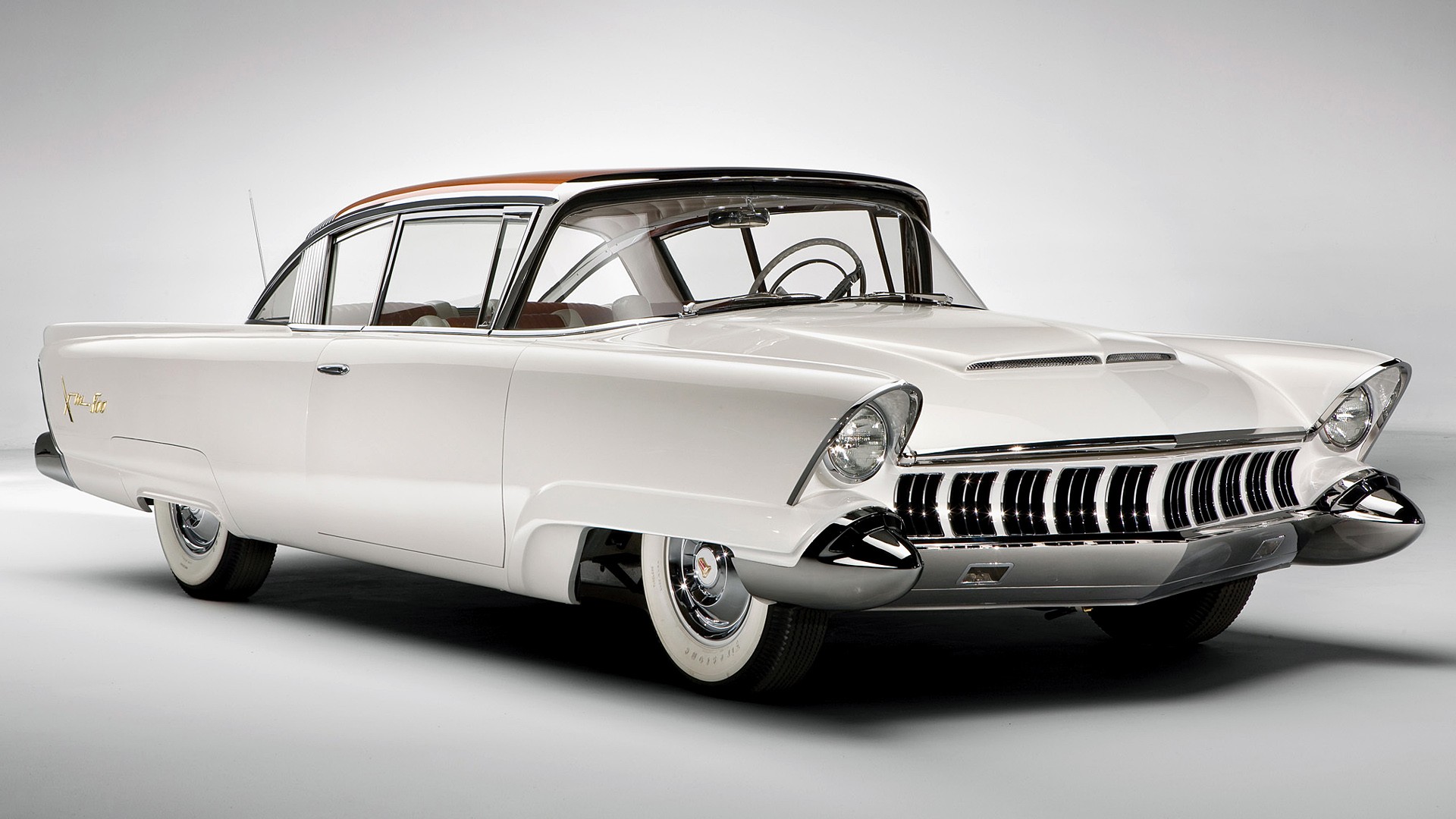 White 1954 Mercury XM 800 Classic Car Images W #6274 Wallpaper ...