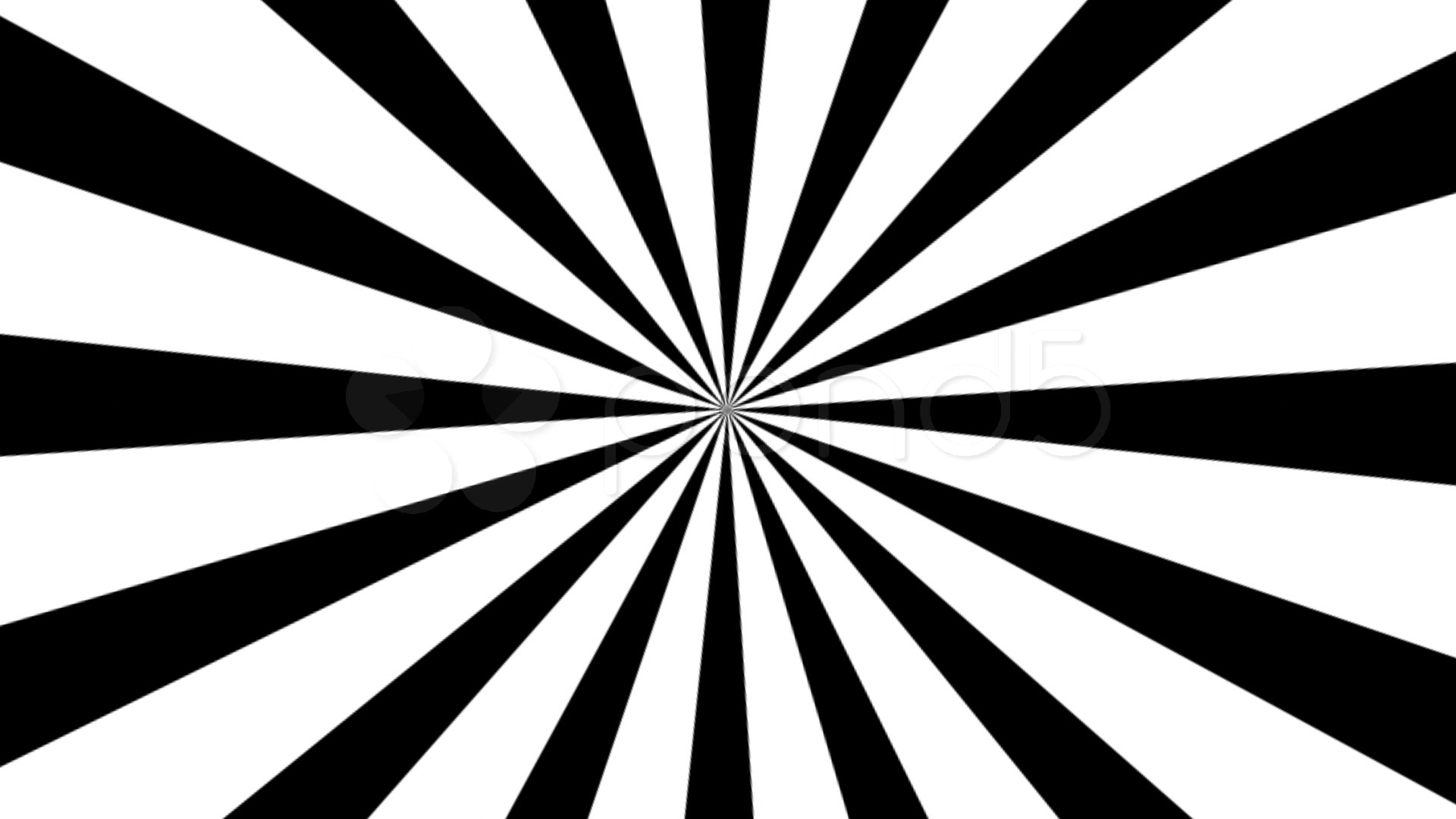 Modern Pinwheel: Black & White ~ Hi Res Video #63426
