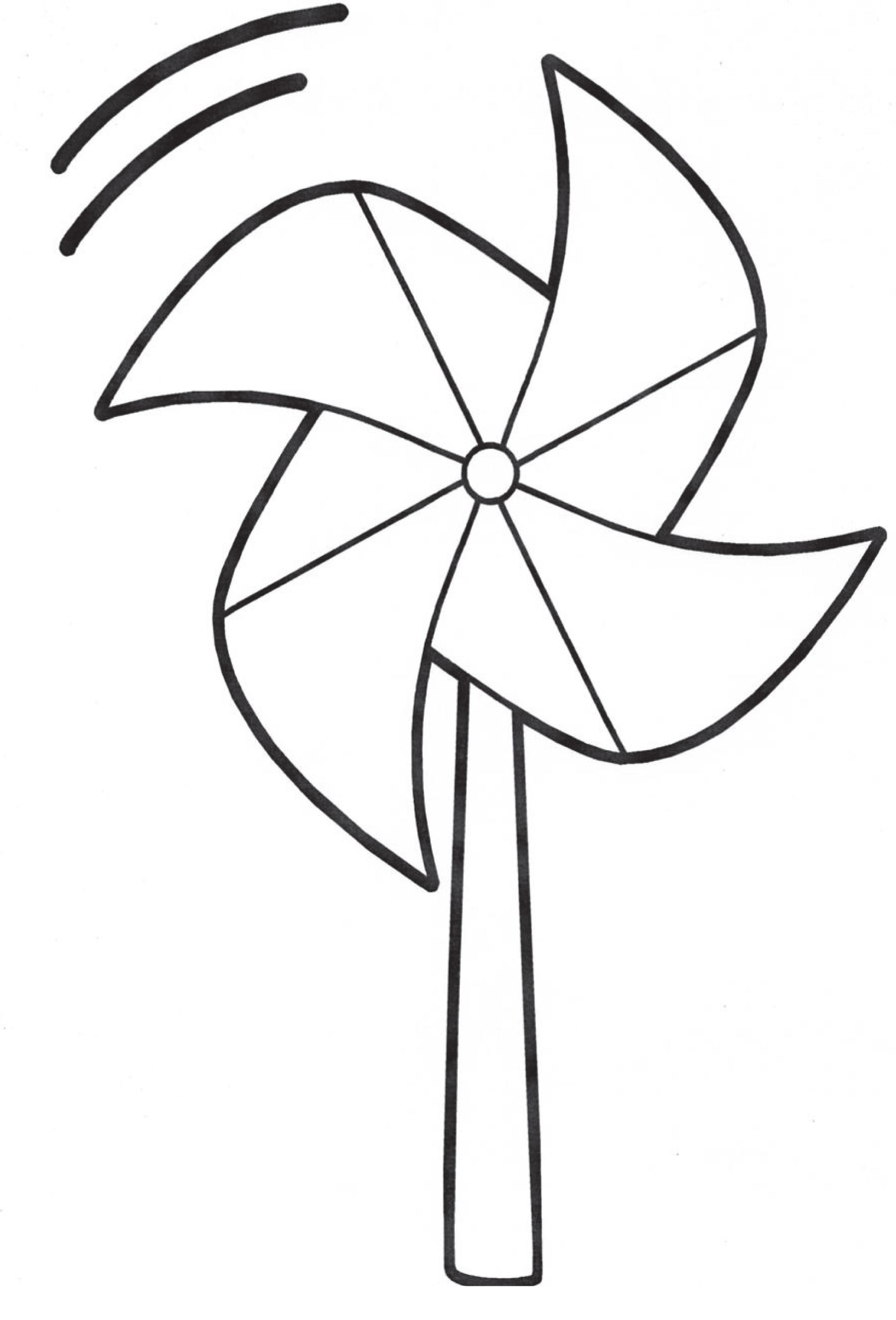 Color a pinwheel with your child. Support Prevent Child Abuse ...