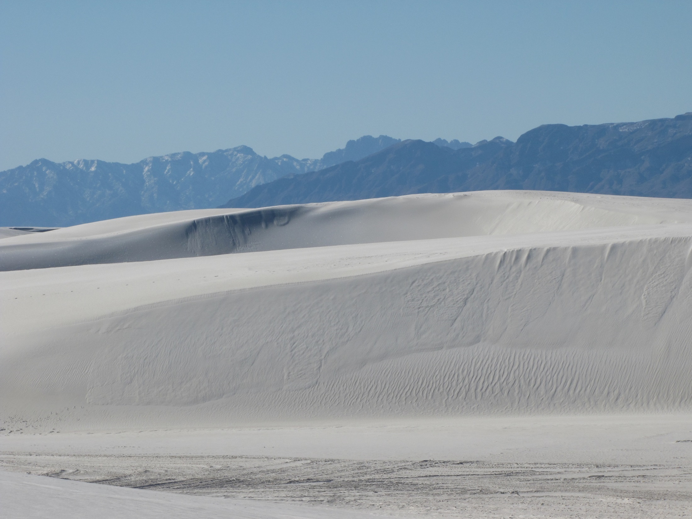 White sands photo