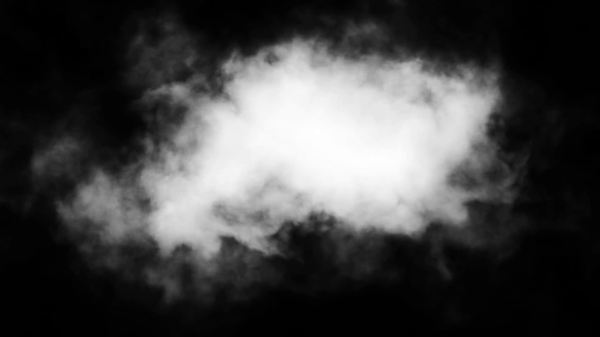 White smoke loop matte Motion Background - Videoblocks