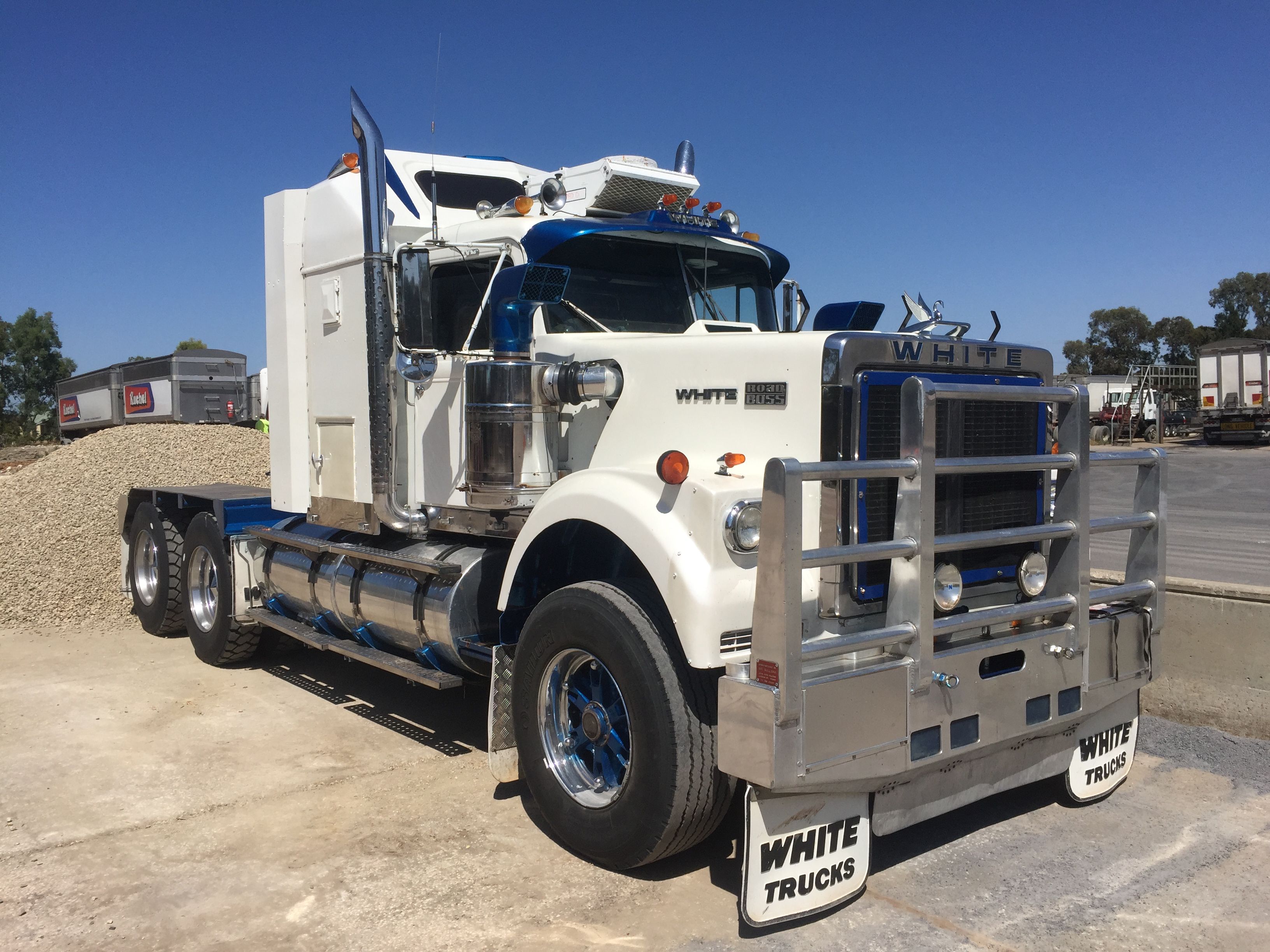 Classic White Conventional | Trucks 5: Moving on Down the Highway ...