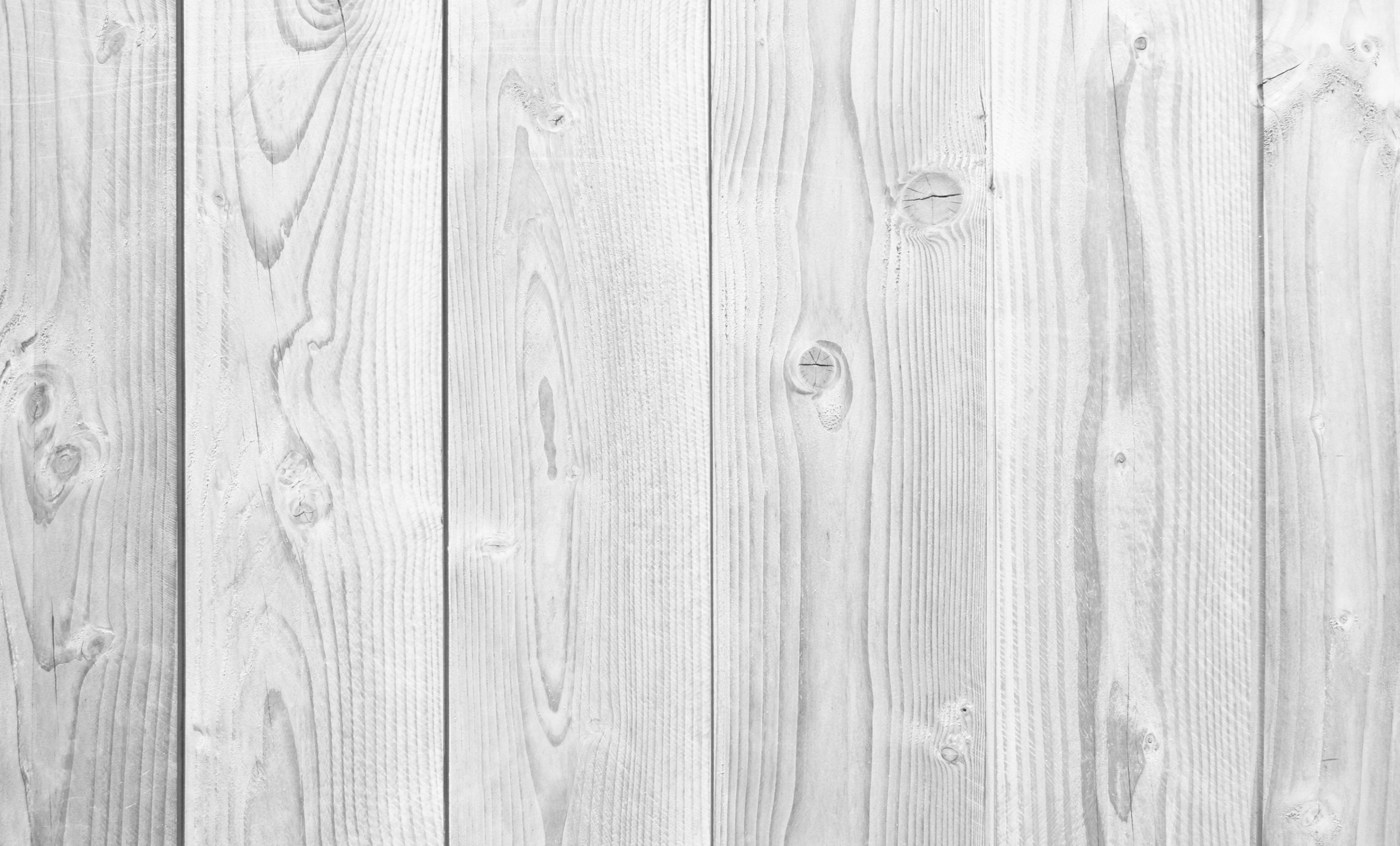 White Wooden Slats - WallDevil