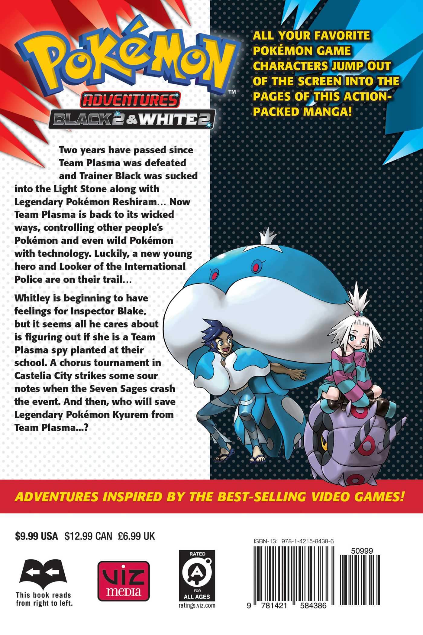 Pokémon Adventures: Black 2 & White 2, Vol. 2 | Book by Hidenori ...