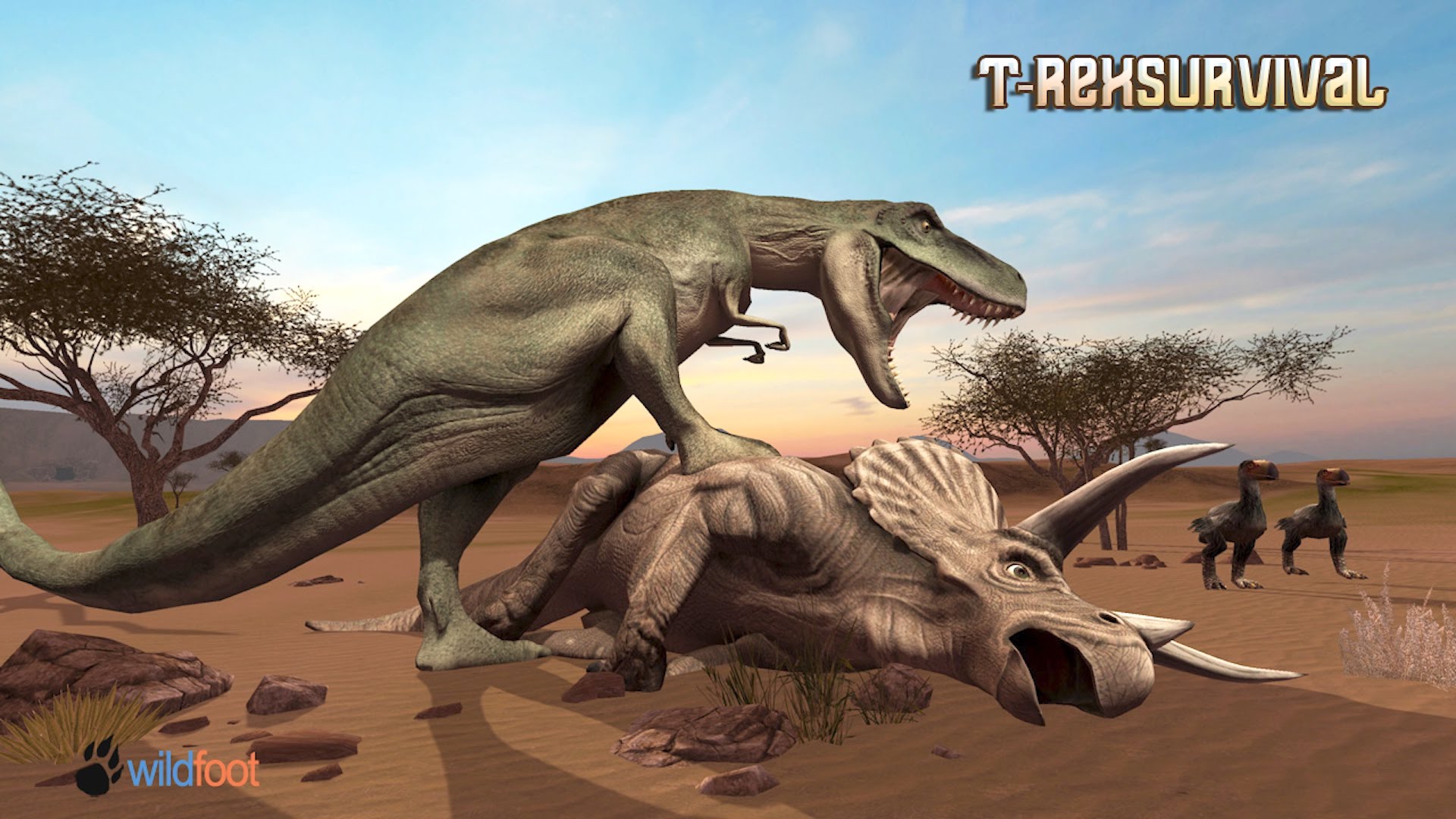 T-Rex Survival Simulator # Wild Foot Games# Adventure - #iTunes ...