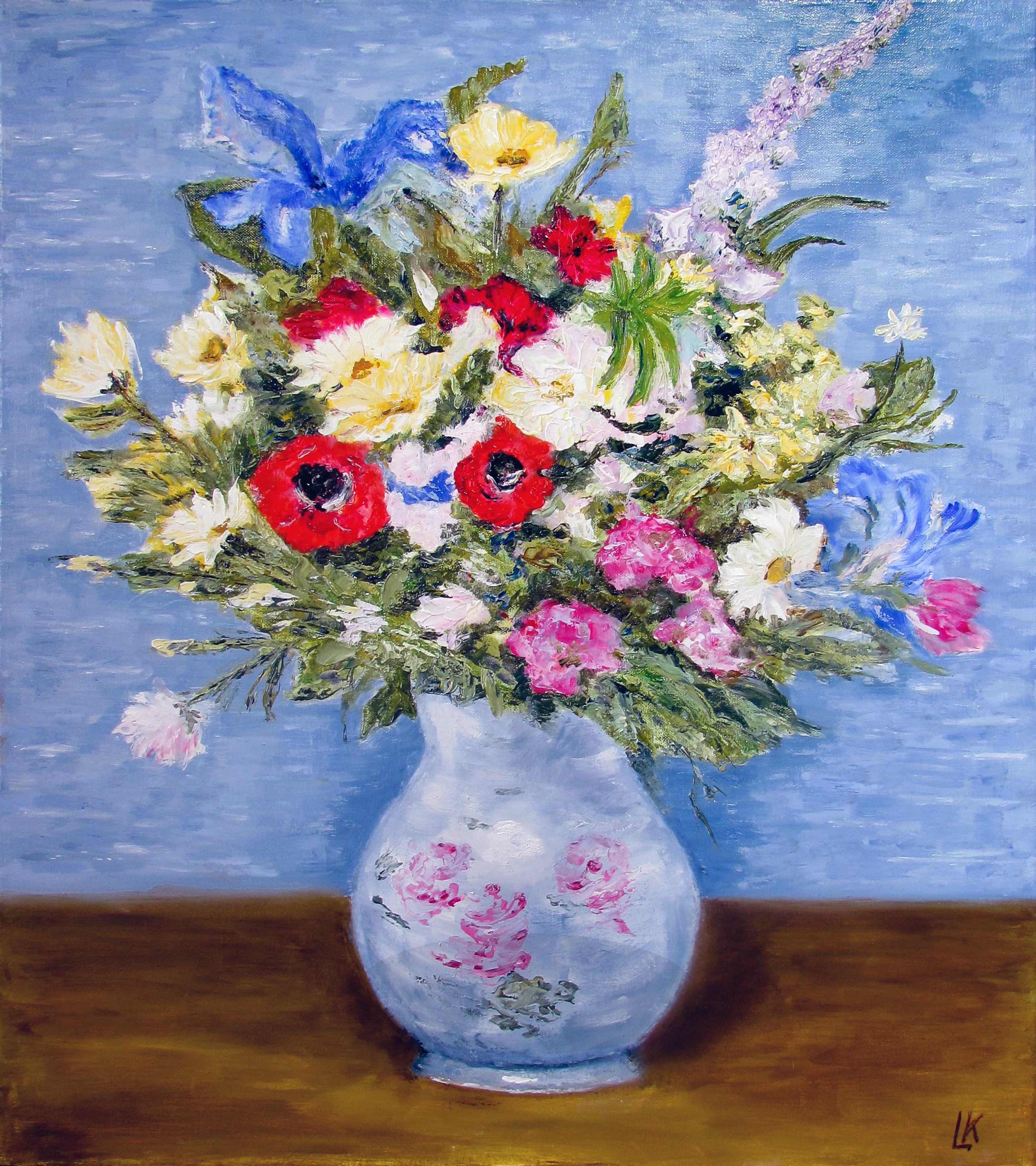 Wildflowers in a Vase - ArtsREVO