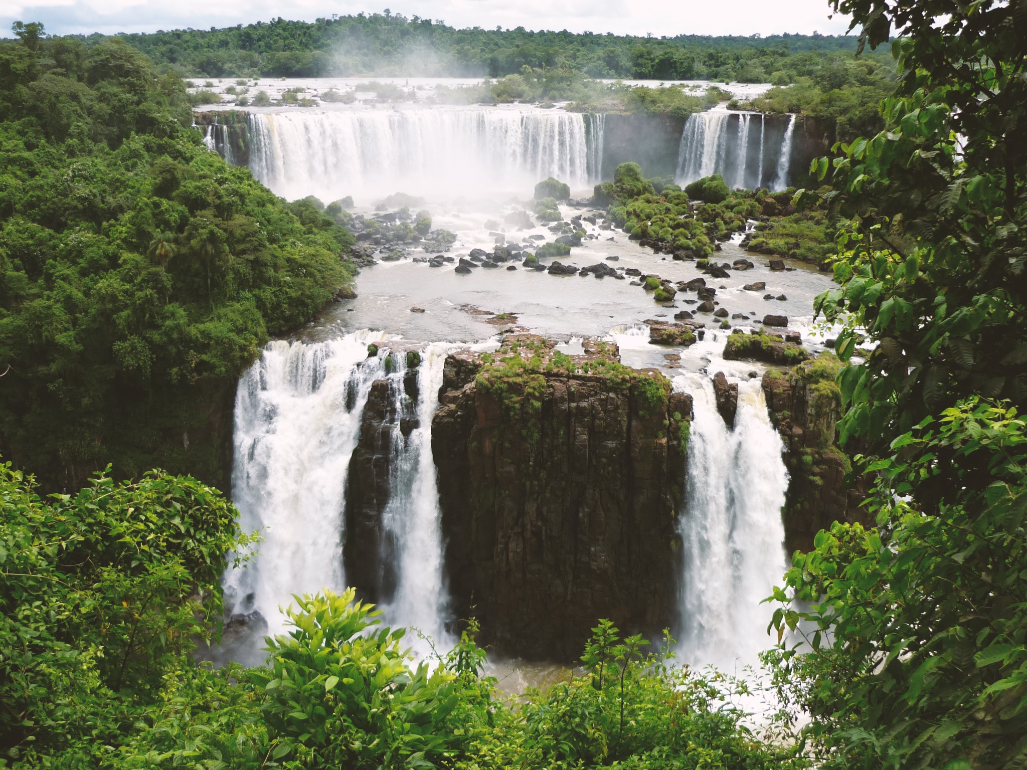 Wild iguazu falls photo