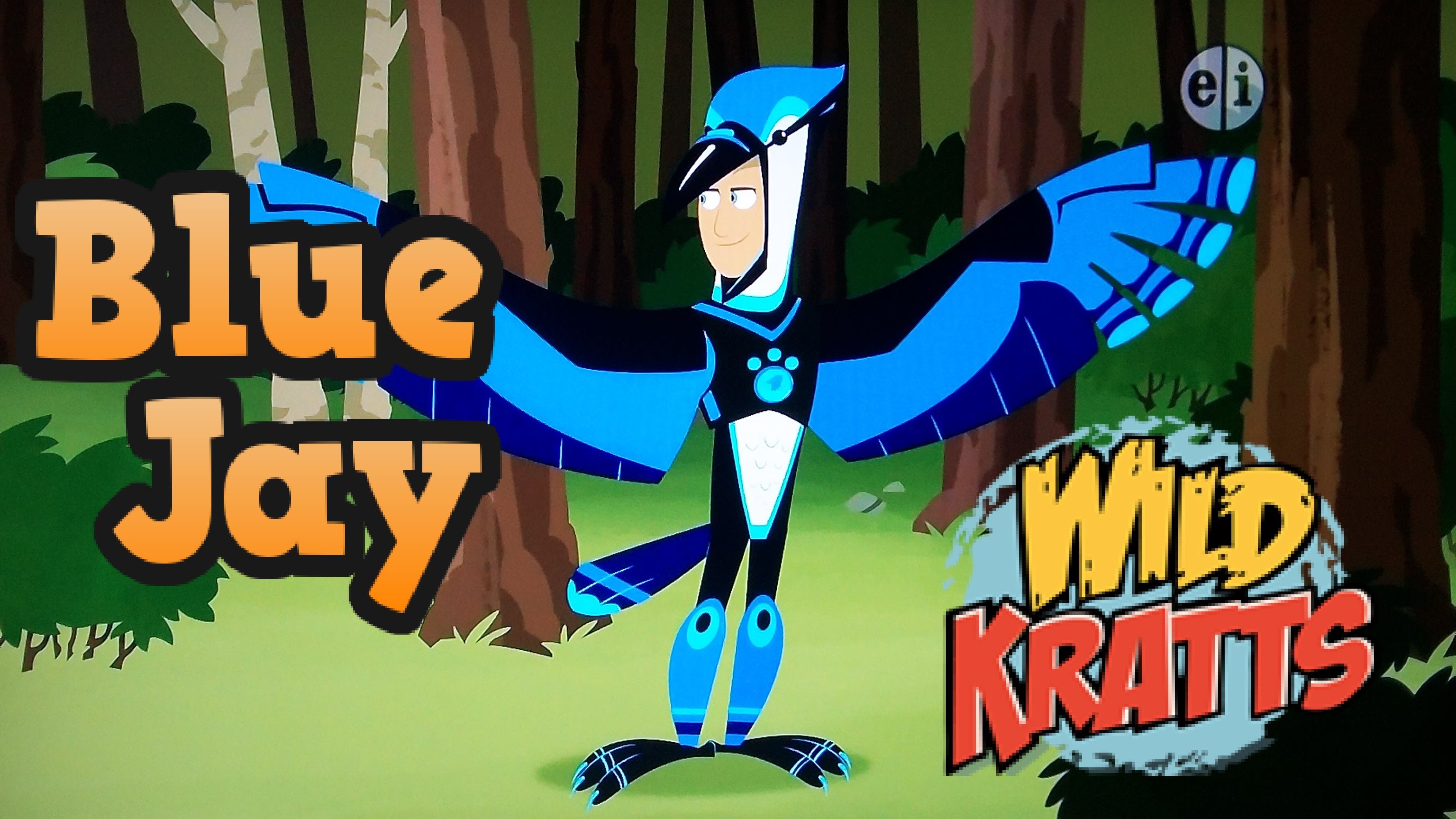 ☆Wild Kratts Birds - Blue Jay CreaturePedia (Pbs Kids) Animated ...