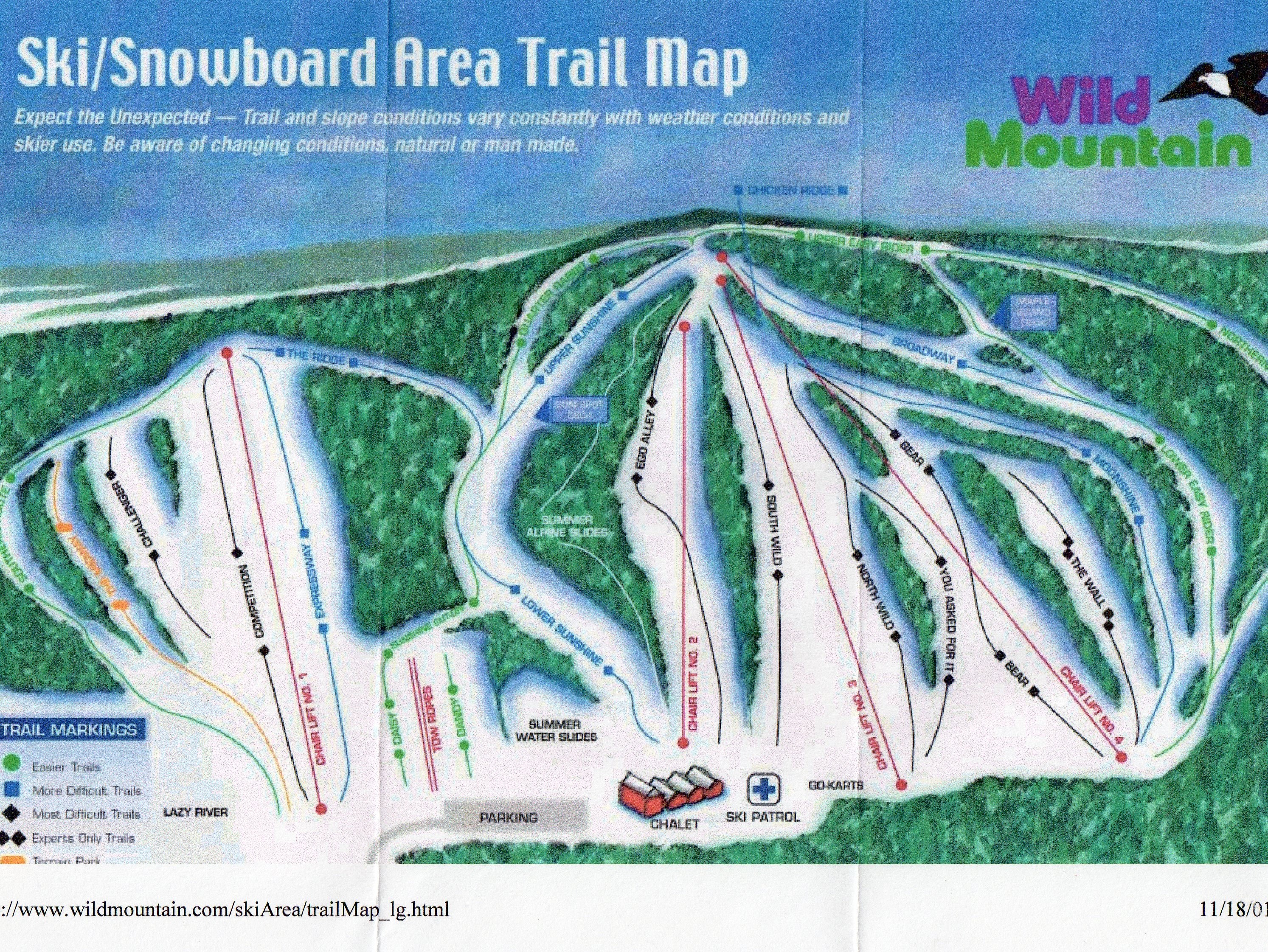 Wild Mountain Ski Area - SkiMap.org