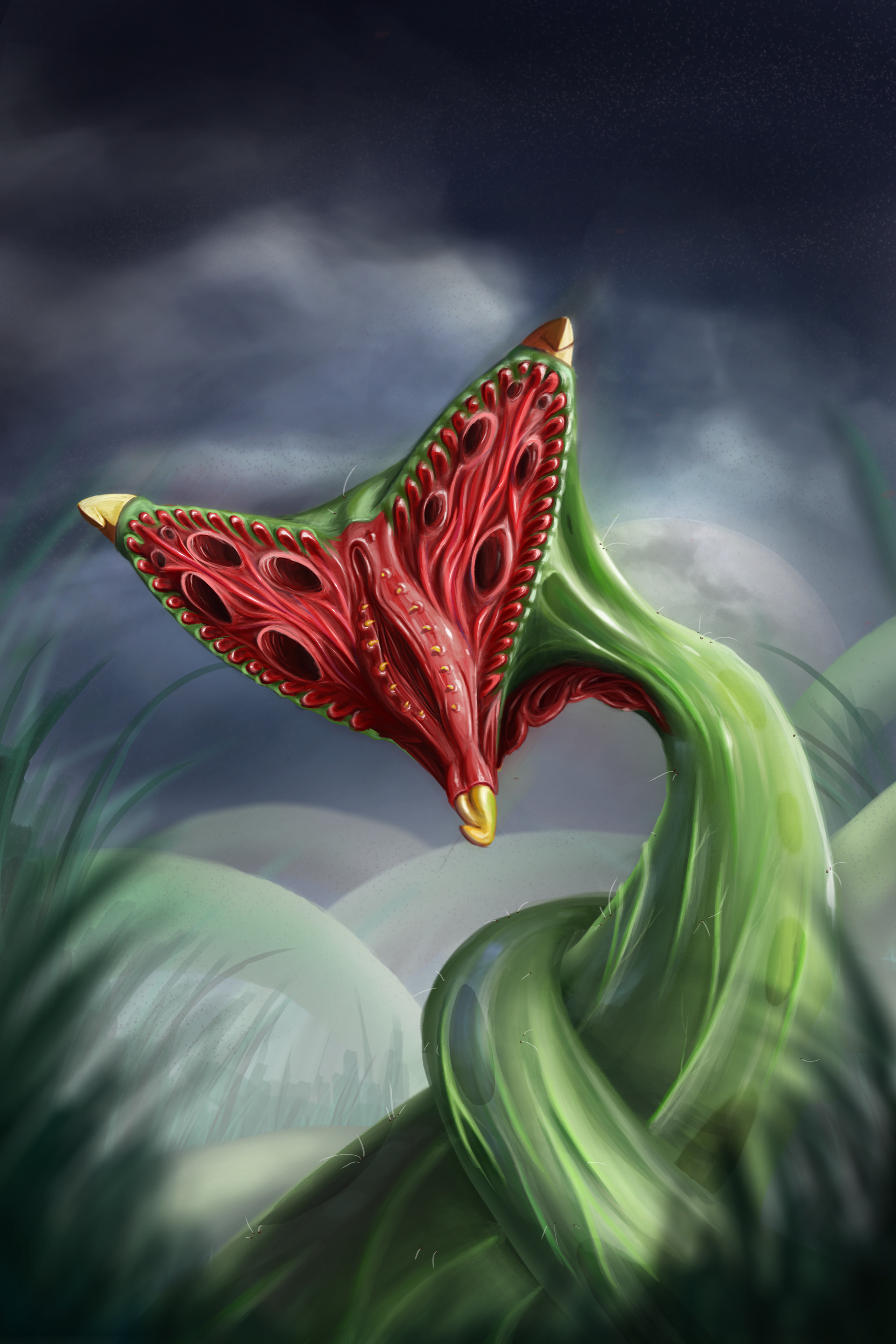 wild Plant like monster by Bram Nijland | Cartrdge