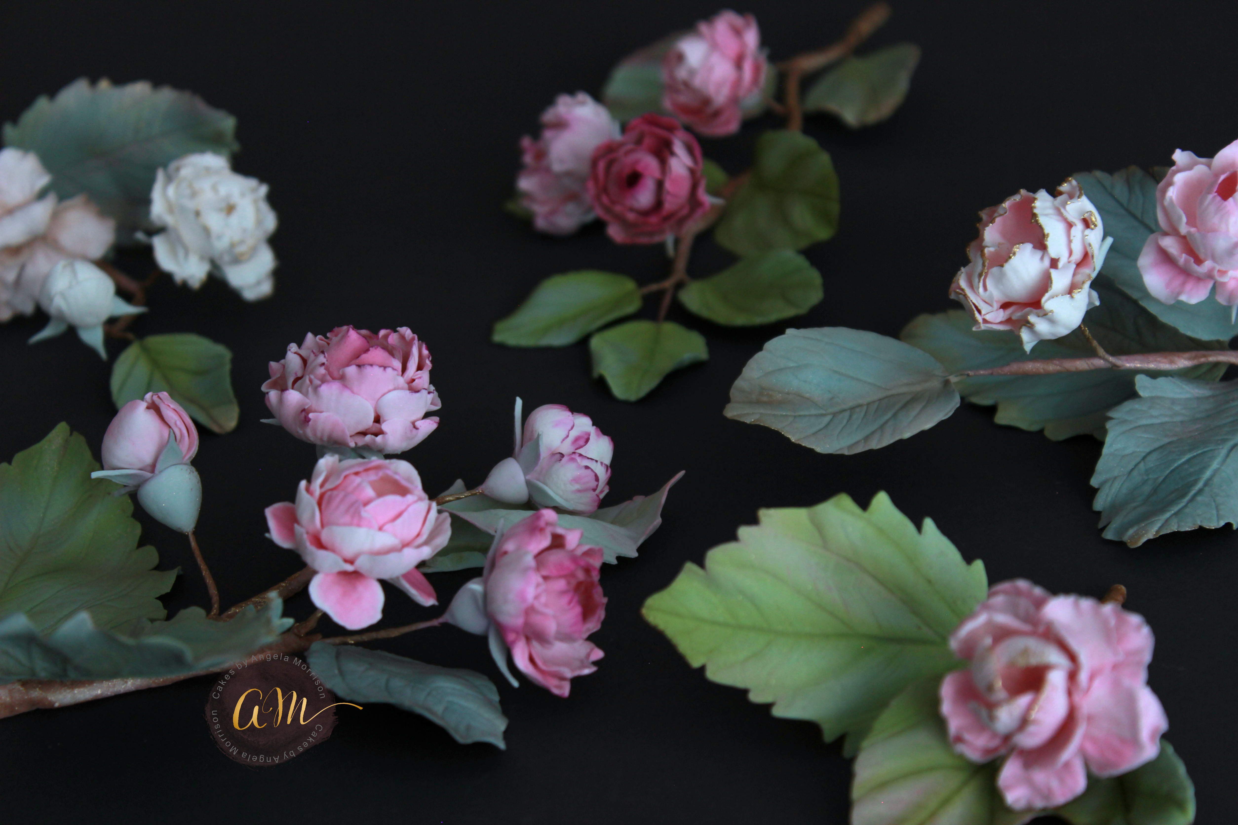 Mini Wild Rose Bouquets – Cakes by Angela Morrison