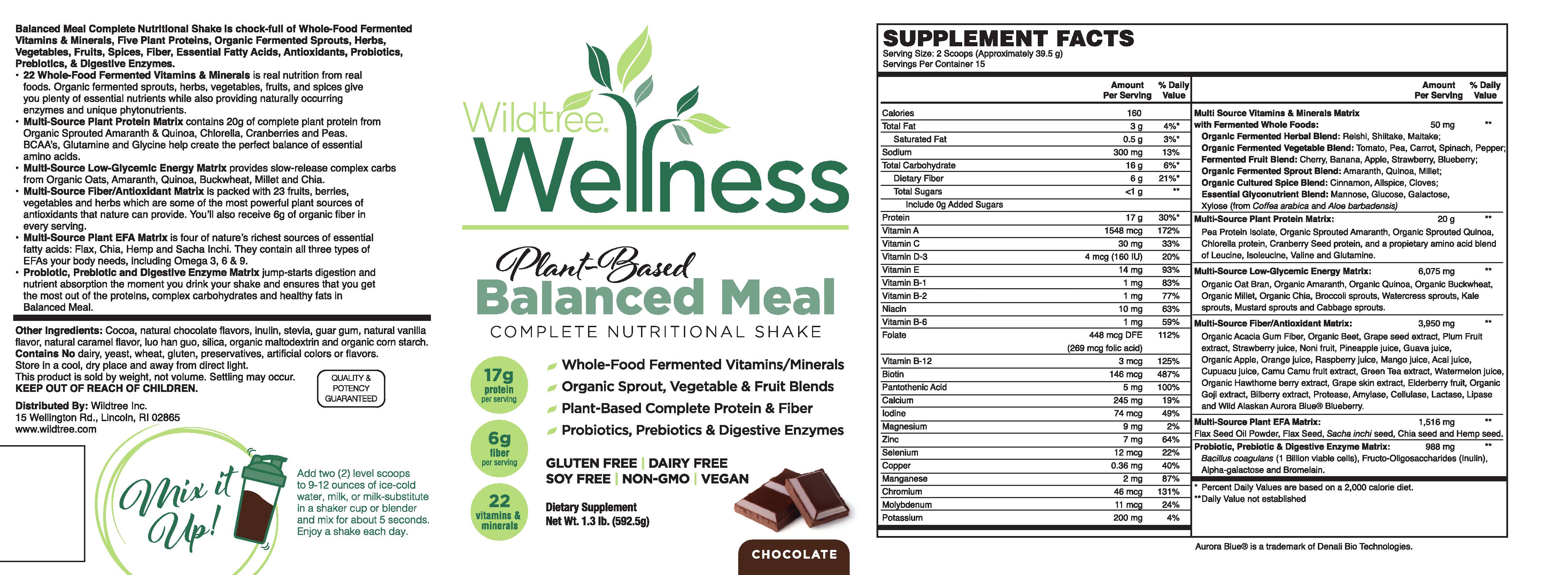 NEW Wildtree Wellness Shakes: Balanced Meals in 1 Minute! - Direct ...