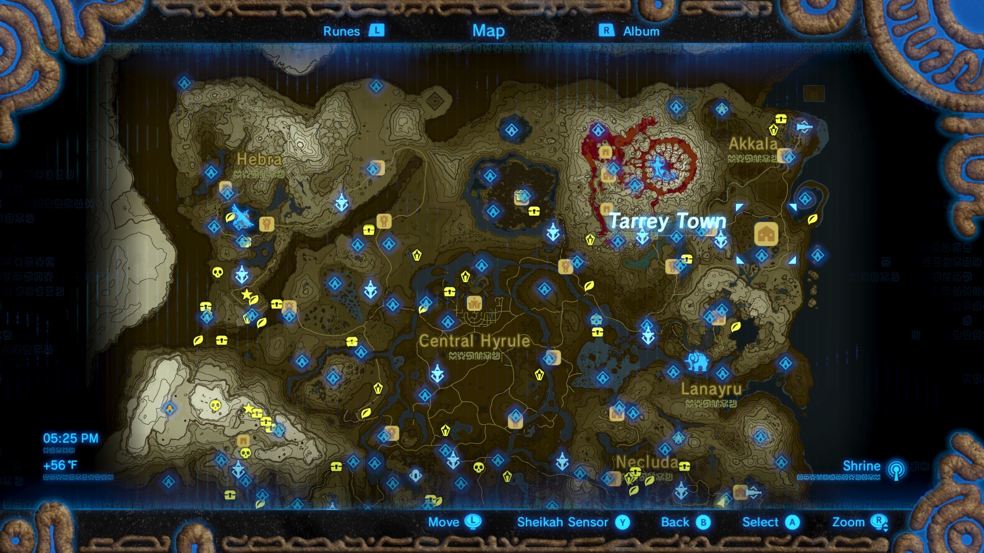 Zelda: Breath of the Wild Village Best Location Map For Every Town