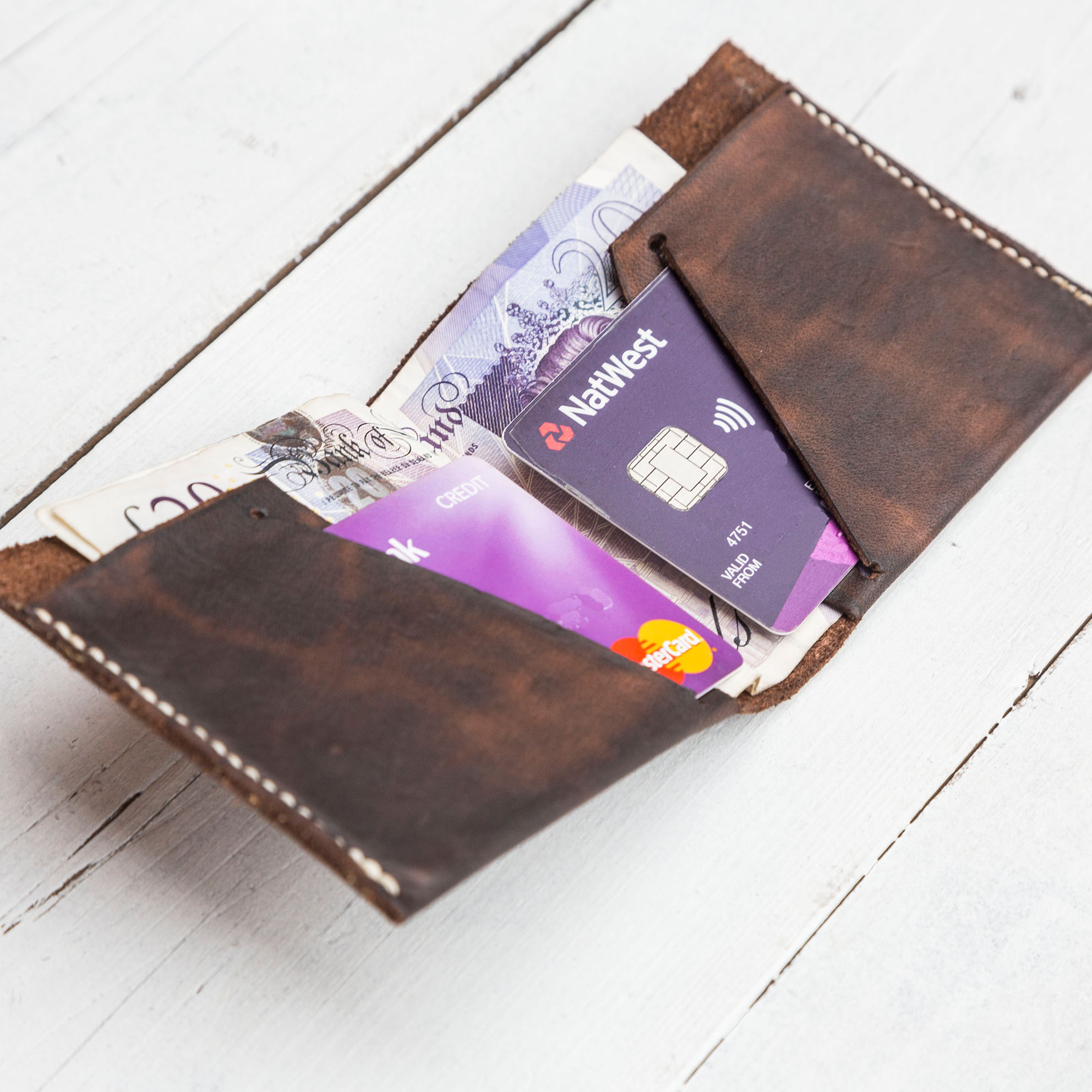 The Winchester - Leather Wallet - Curious Creator Shop