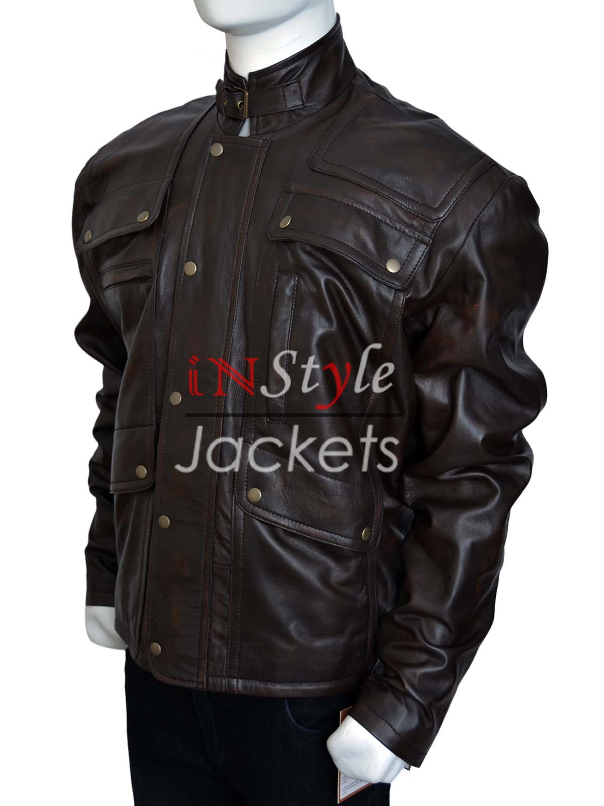 Jensen Ackles Supernatural Brown Leather Jacket - Instylejackets