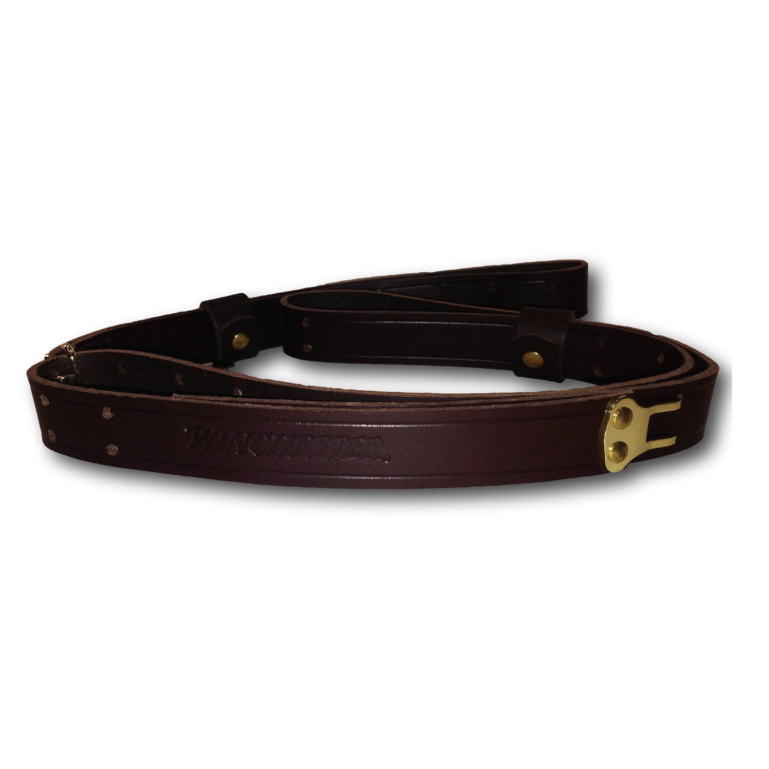 Winchester Leather Military Sling Dark Brown | Military and Products