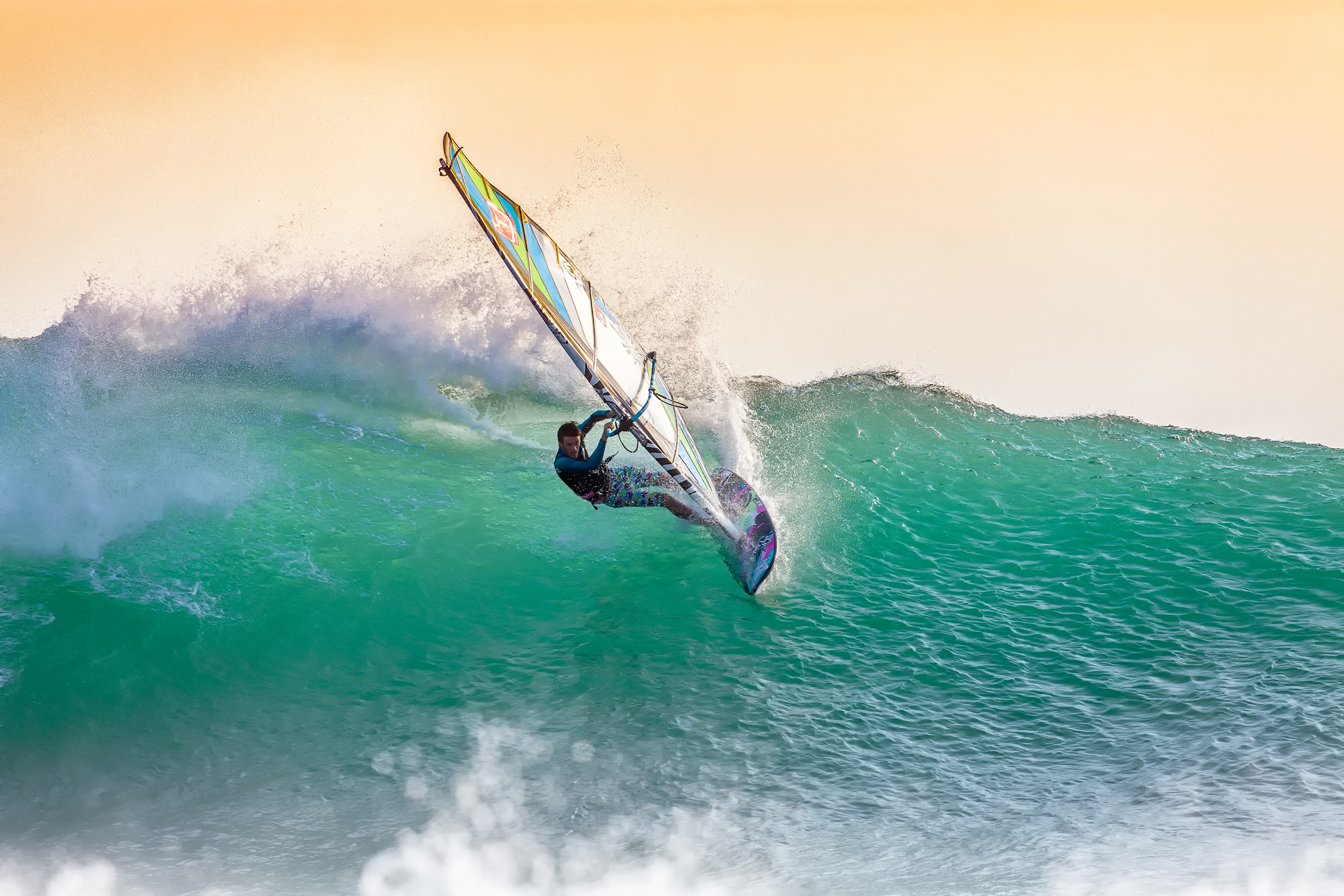 Wind surfing photo