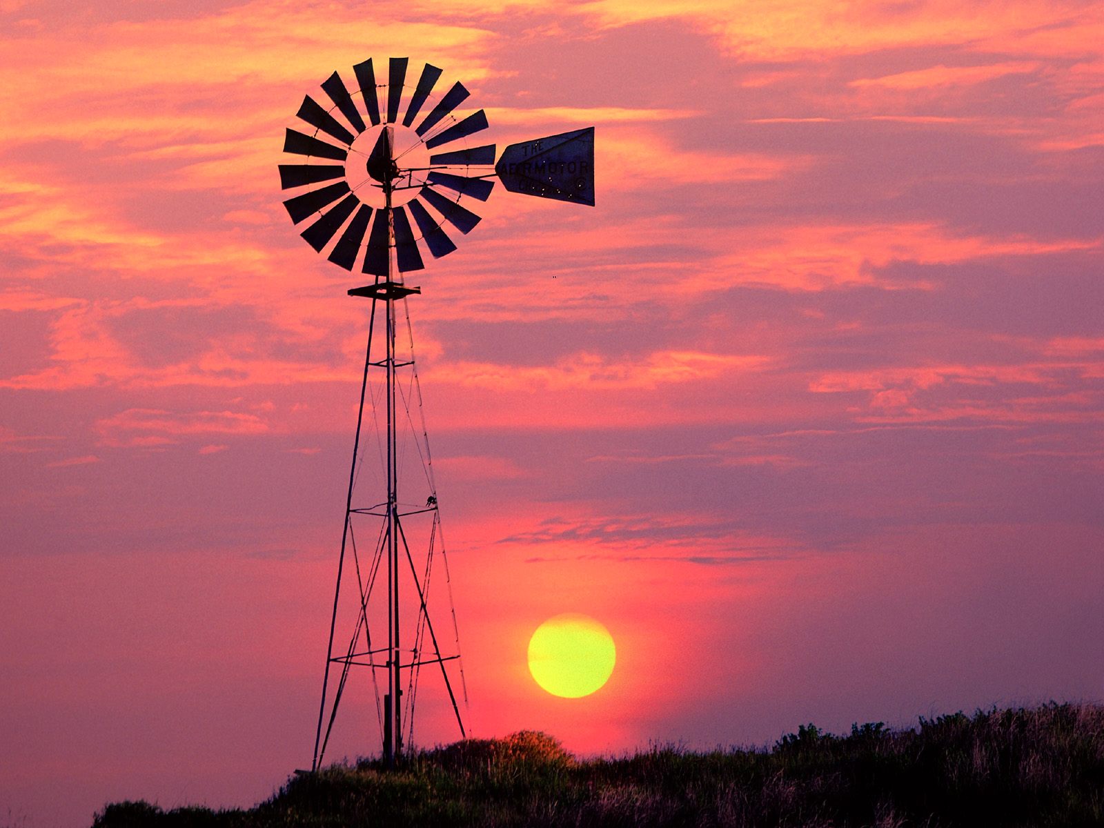 Kansas | Windmills | Pinterest | Windmill, Kansas and Sunset