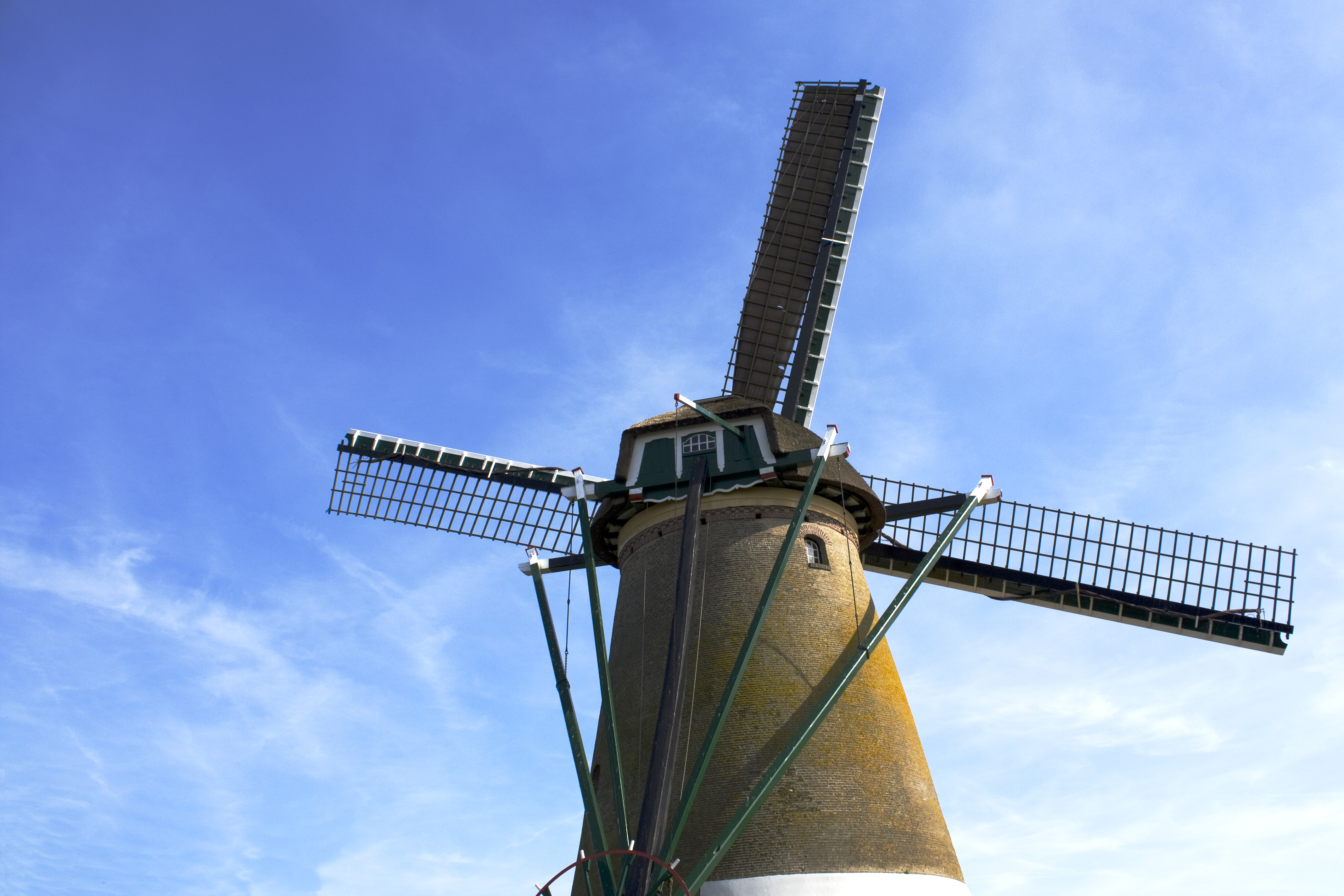 Windmill at kaag near amsterdam photo
