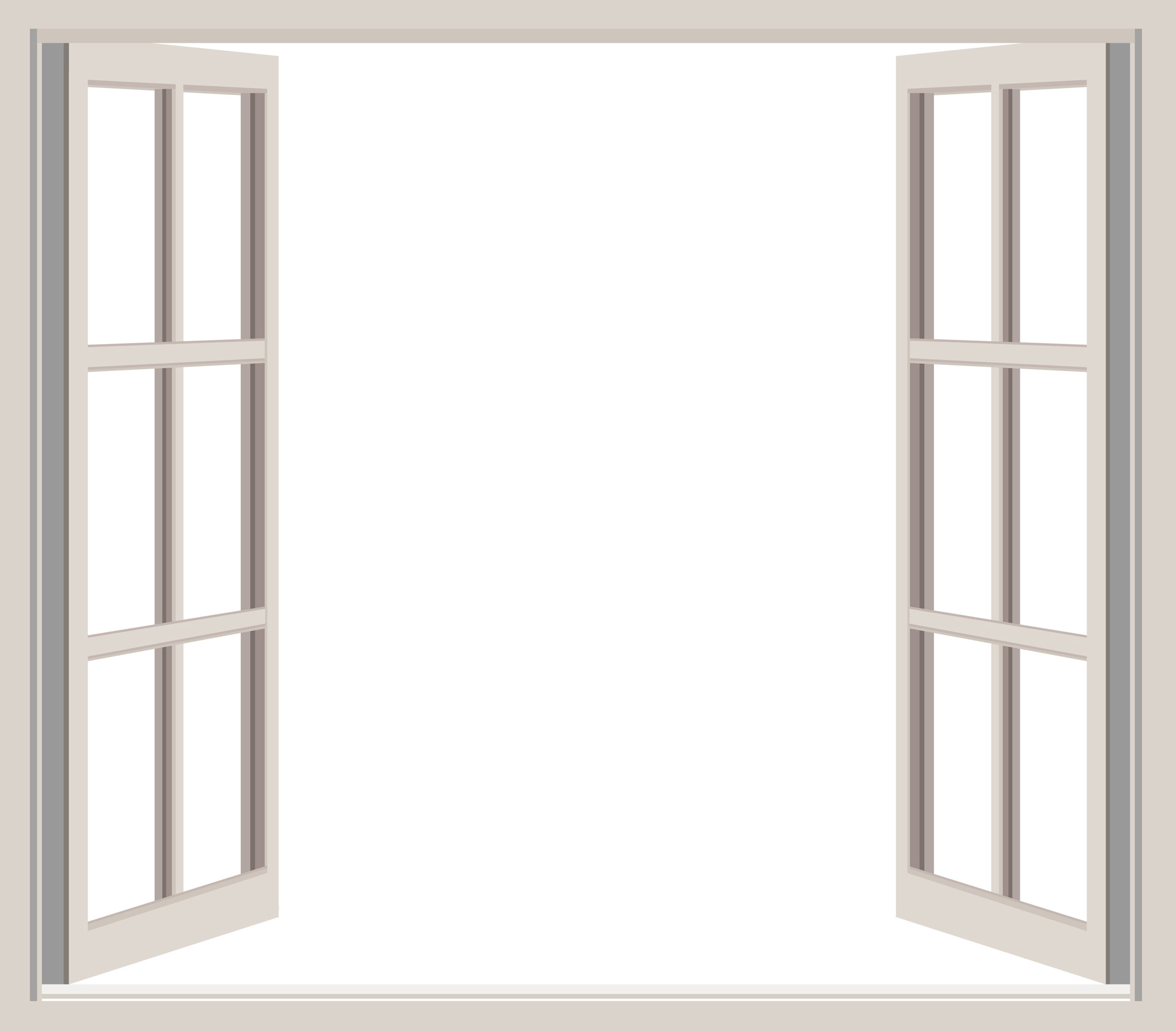 Open Window Frame Clipart Free Stock Photo - Public Domain Pictures