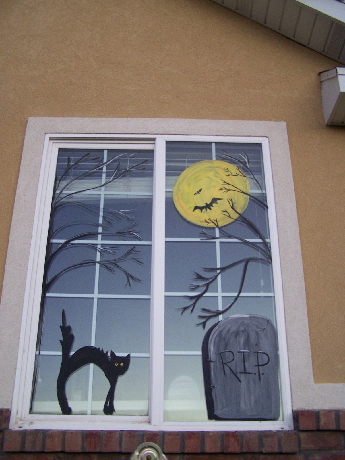 Artistic Murals: Window painting / Window art | Halloween ...