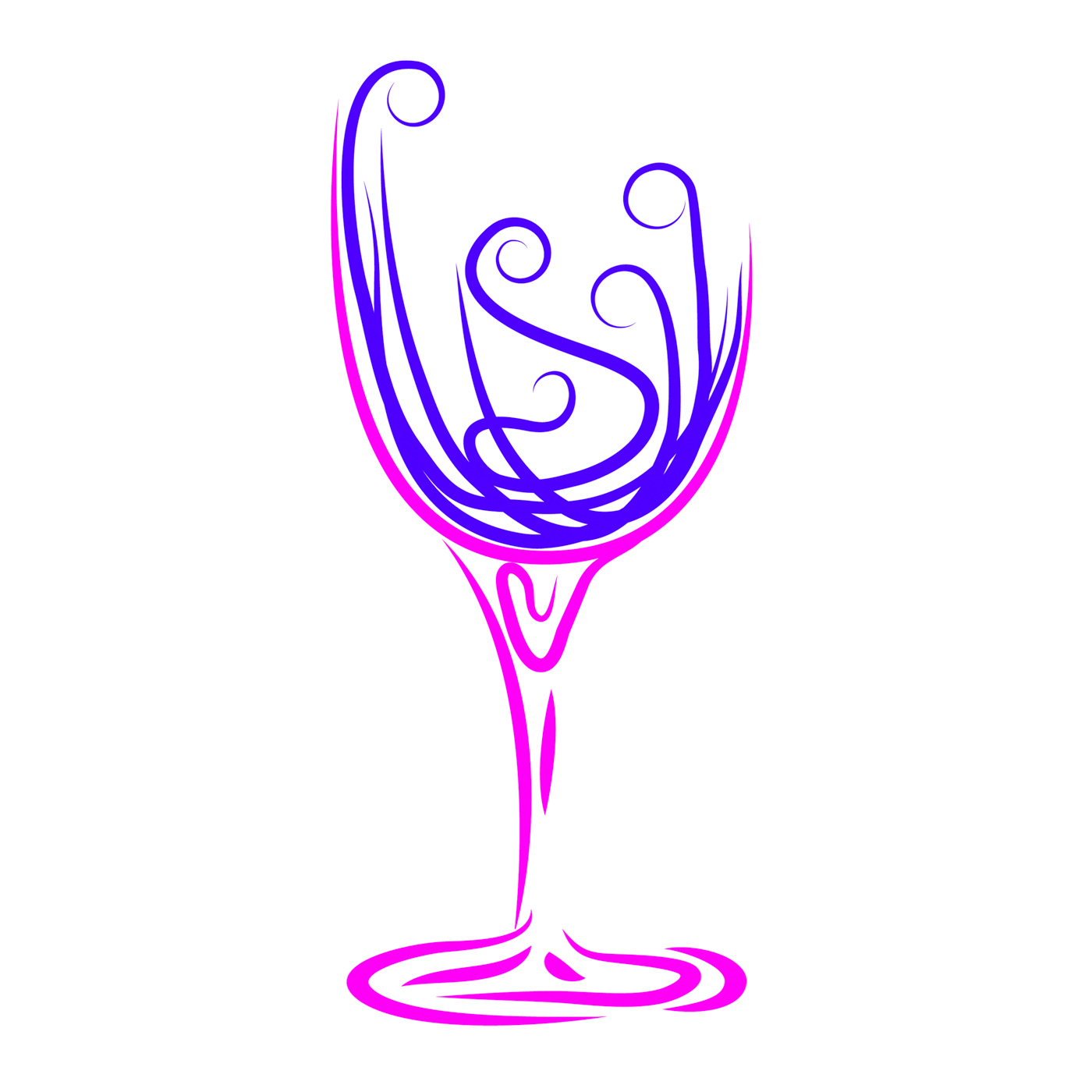 Wine glass represents winetasting alcoholic and celebrations photo