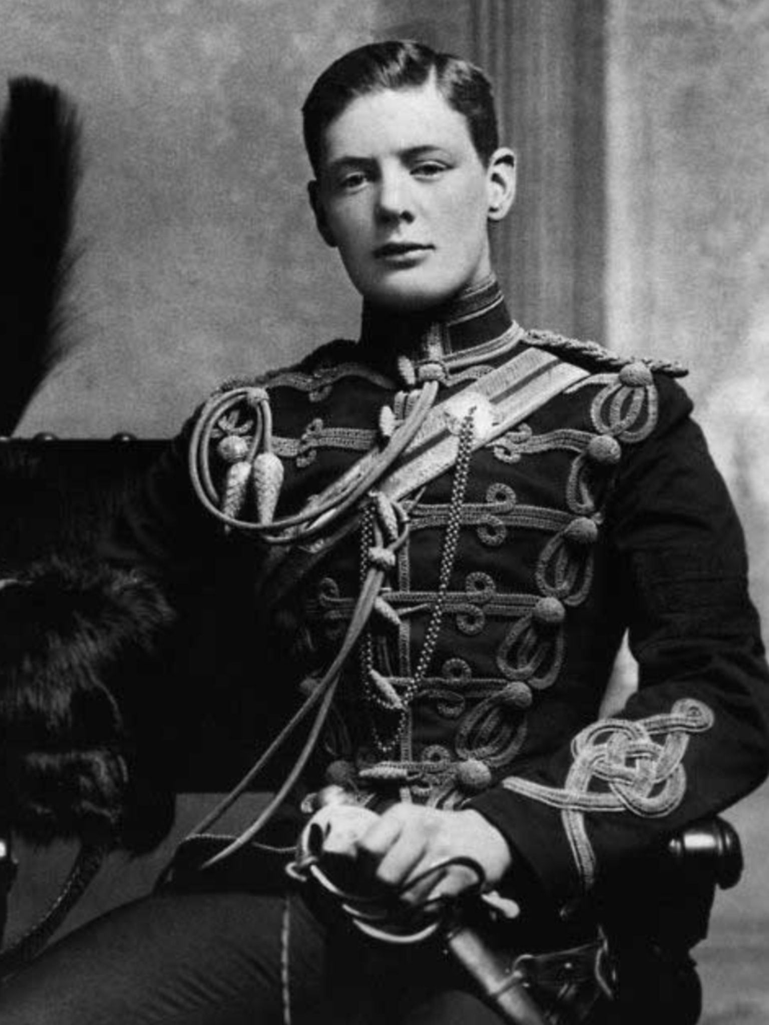 A rare photo of a young Winston Churchill. 1895 | Victorian Days ...