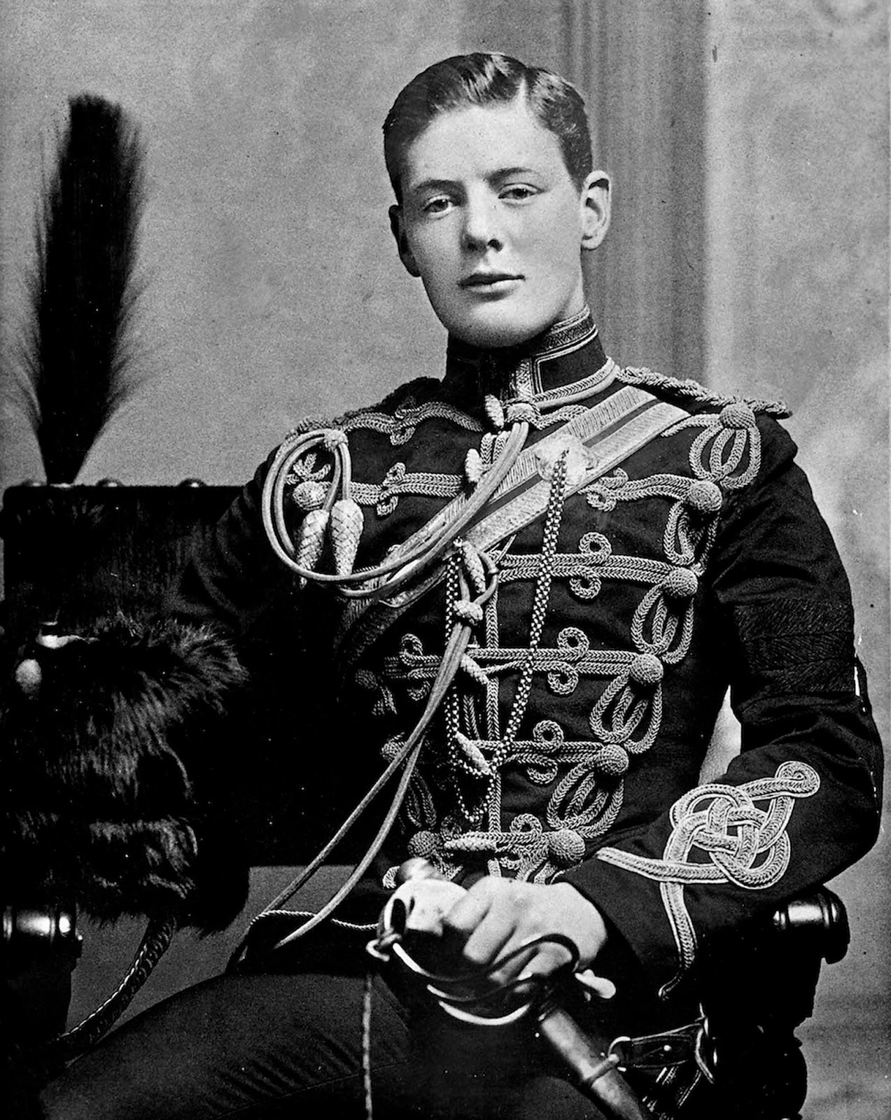 Young Winston Churchill, 1890s