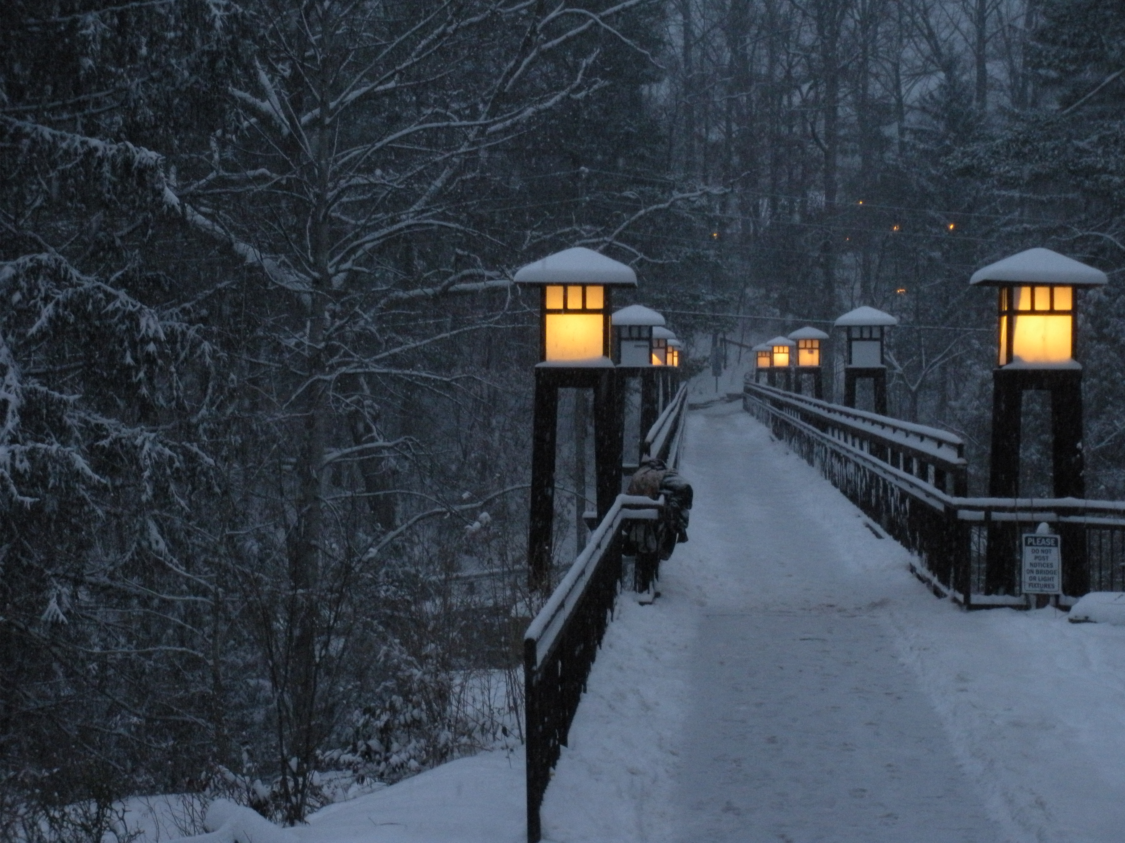 winter bridge | FRIENDS OF WRITERS