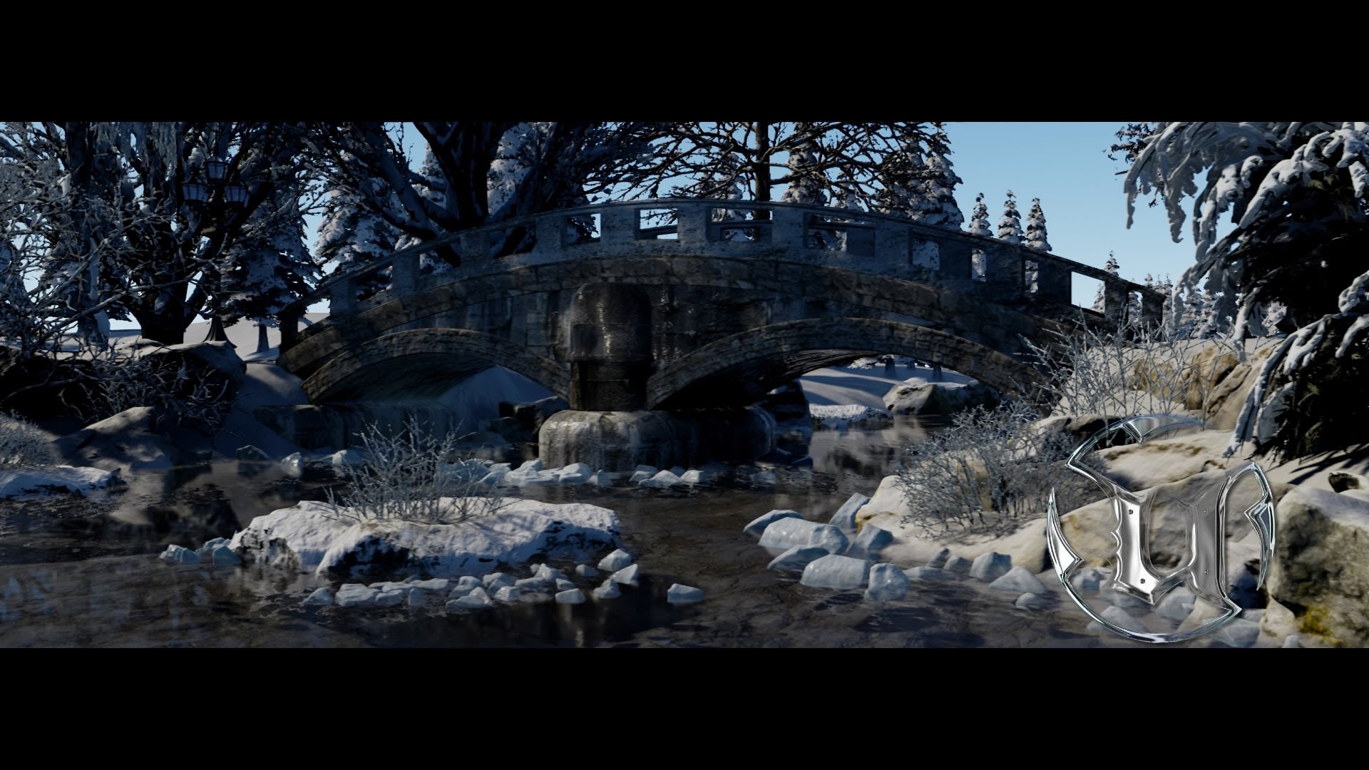 Speed Level Design - Winter Bridge - Unreal Engine 4 - YouTube