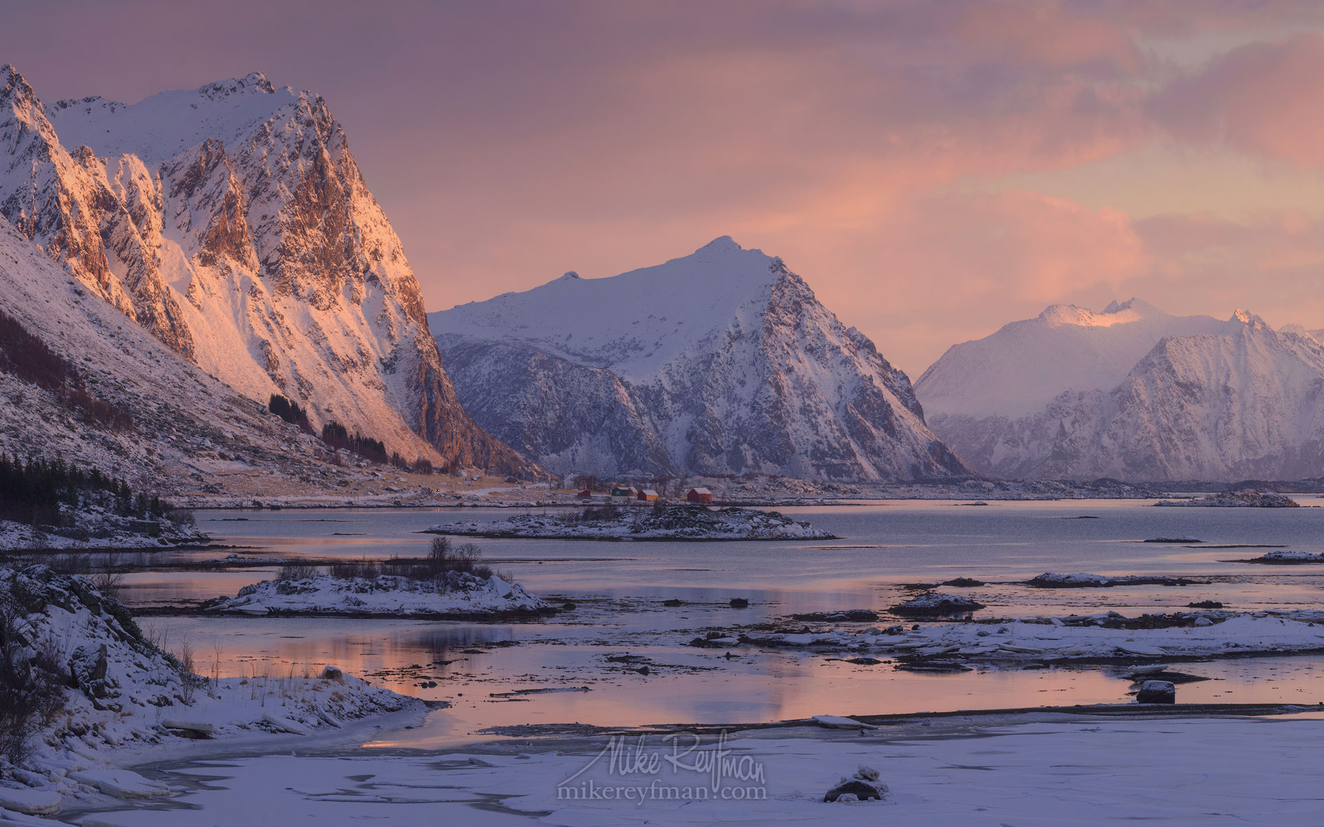 Lofoten Archipelago in Winter, Arctic Norway Mike Reyfman ...