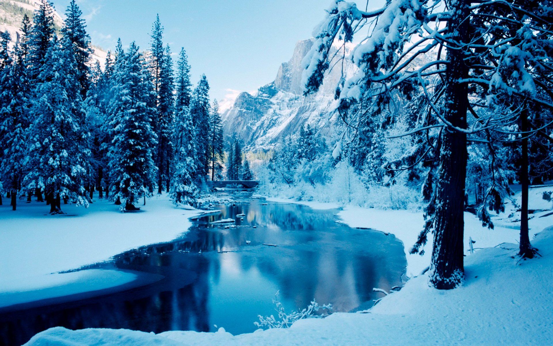 Blue ice winter landscape | LD Inspirations: Icy & Snowy places ...