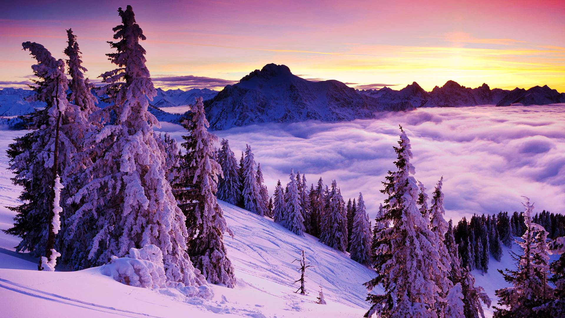 Nature & Landscape Beautiful Winter Landscapes wallpapers (Desktop ...
