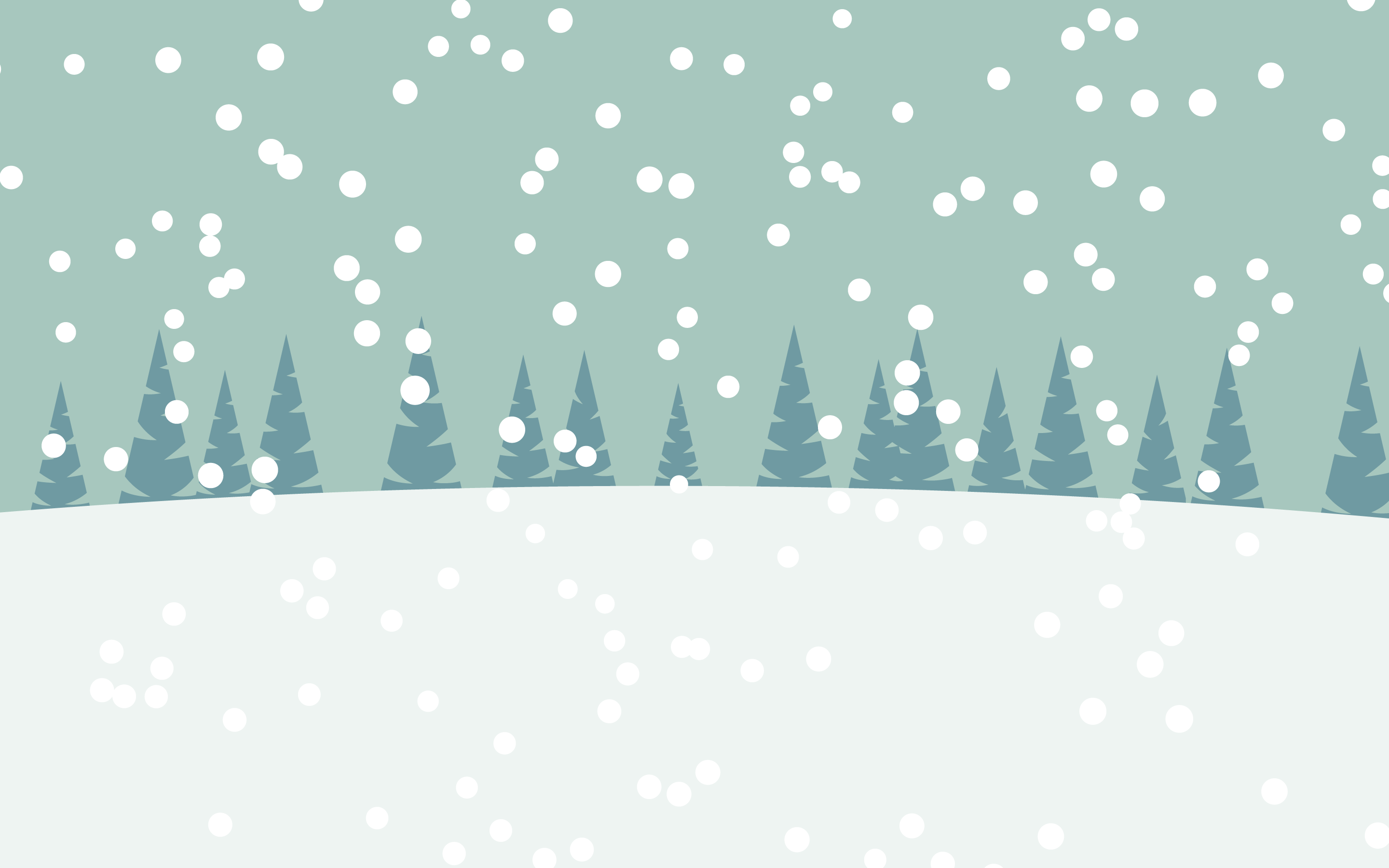 winter scene wallpaper http://simpledesktops.com | Cool | Pinterest ...