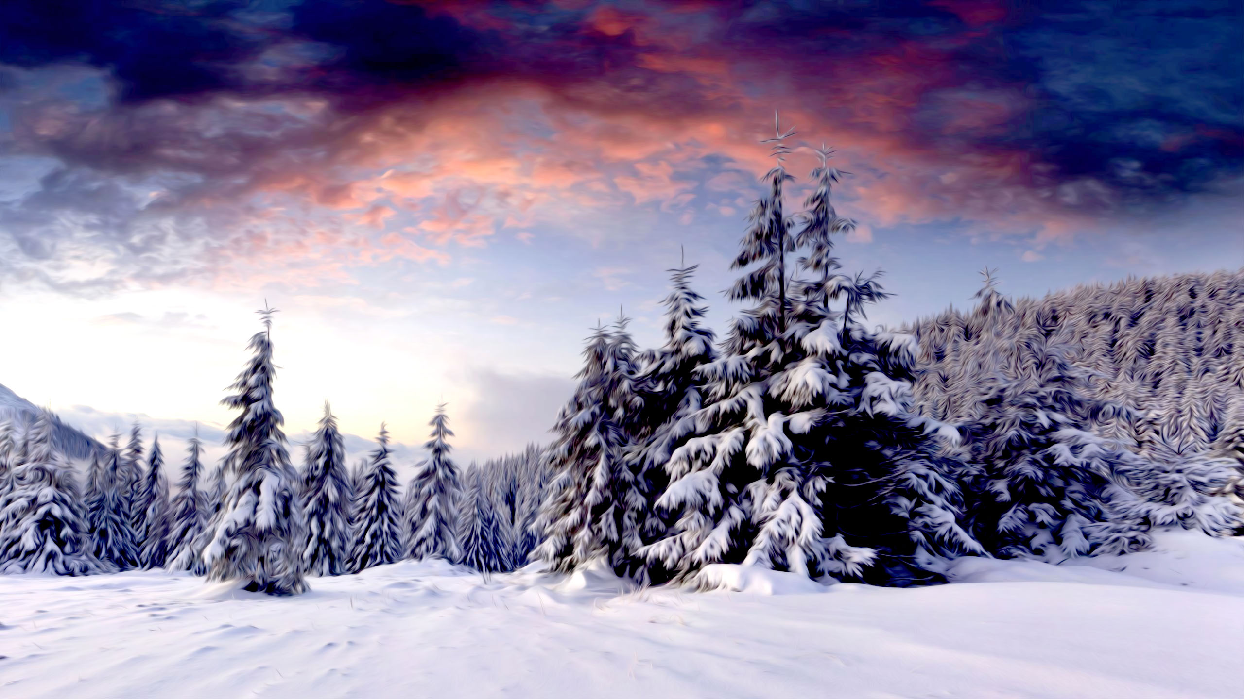 Winter Scenery | Free Desktop Wallpapers for Widescreen, HD and Mobile