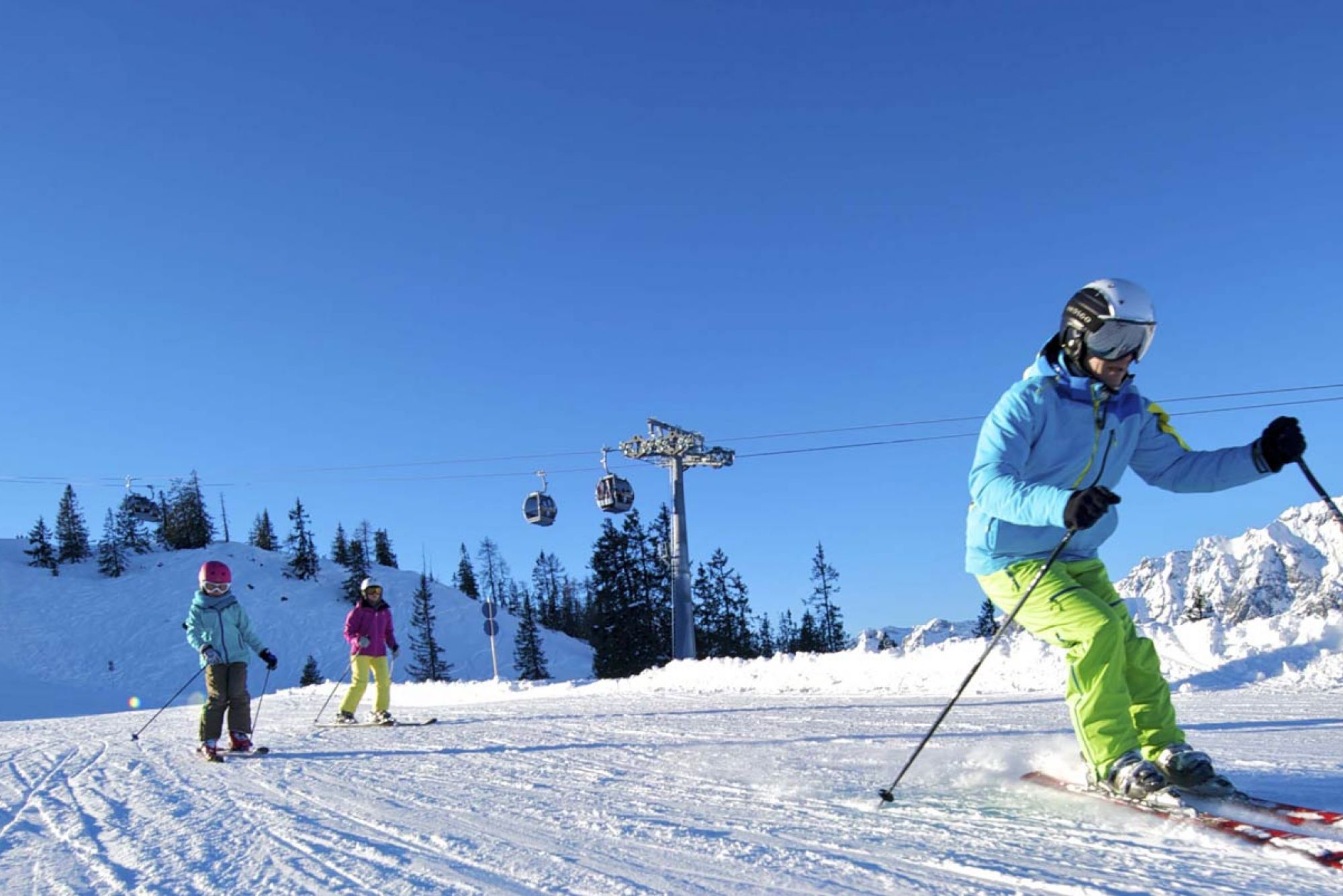 Winter sports and activities in the Alps