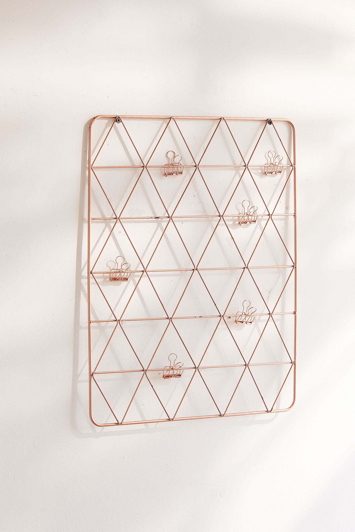 Geo Wire Wall Grid | Urban Outfitters