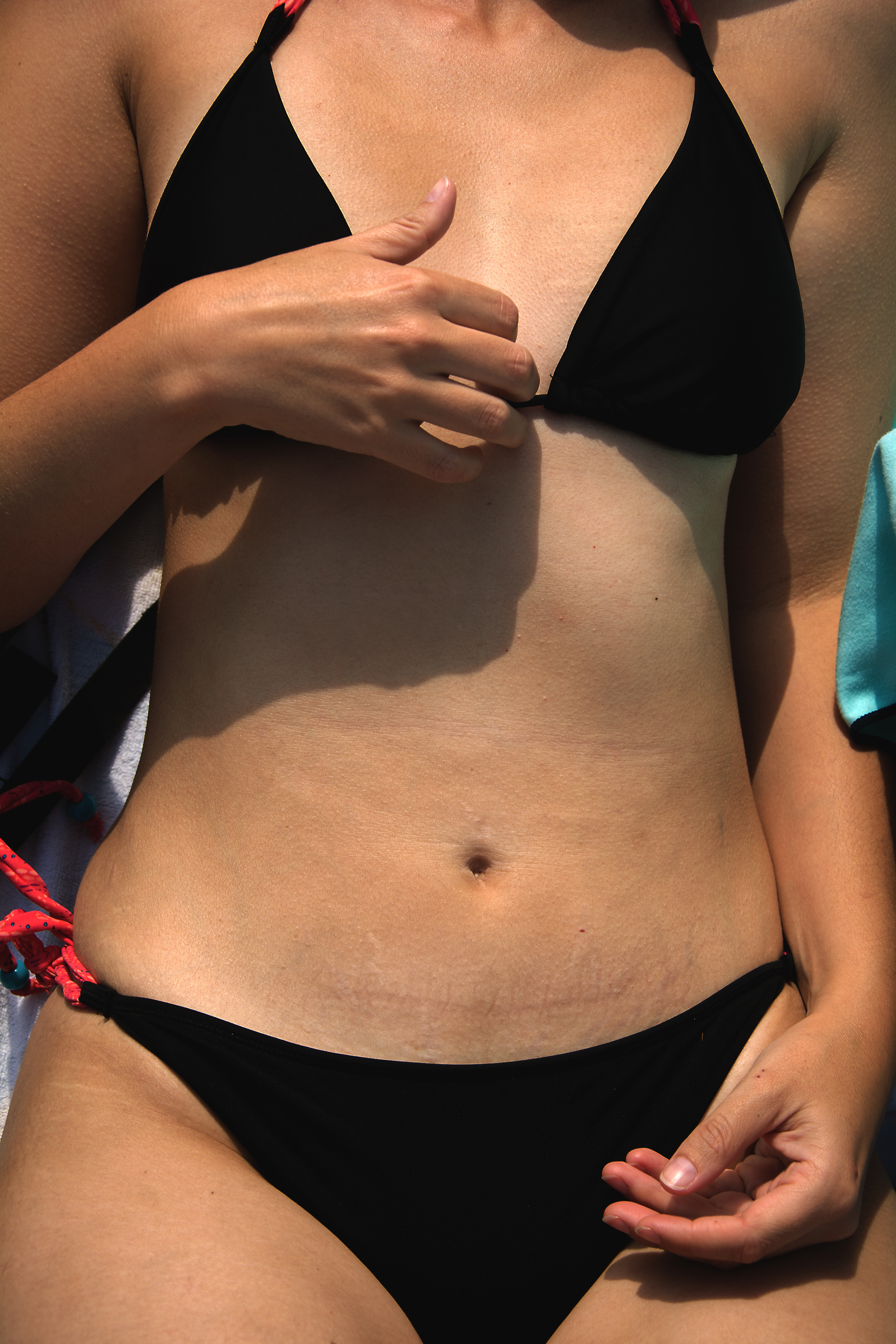 Free Image: Detail of woman body in black bikini | Libreshot Public ...